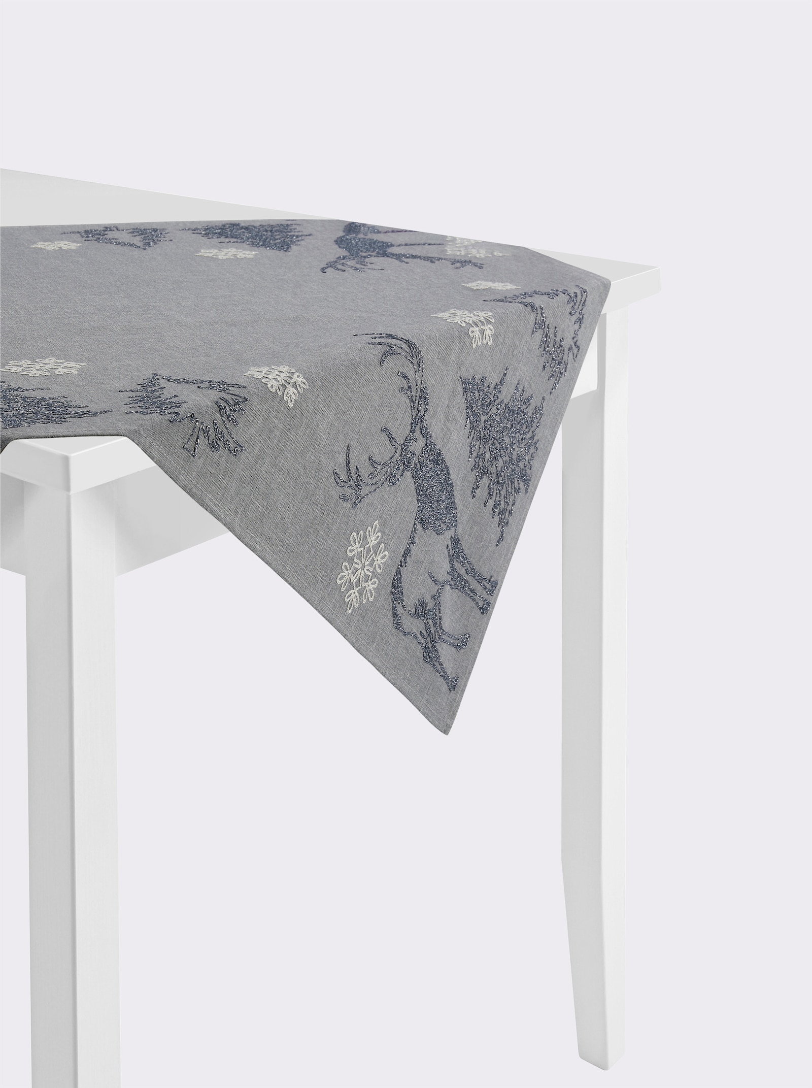 Tischdecke - grau
