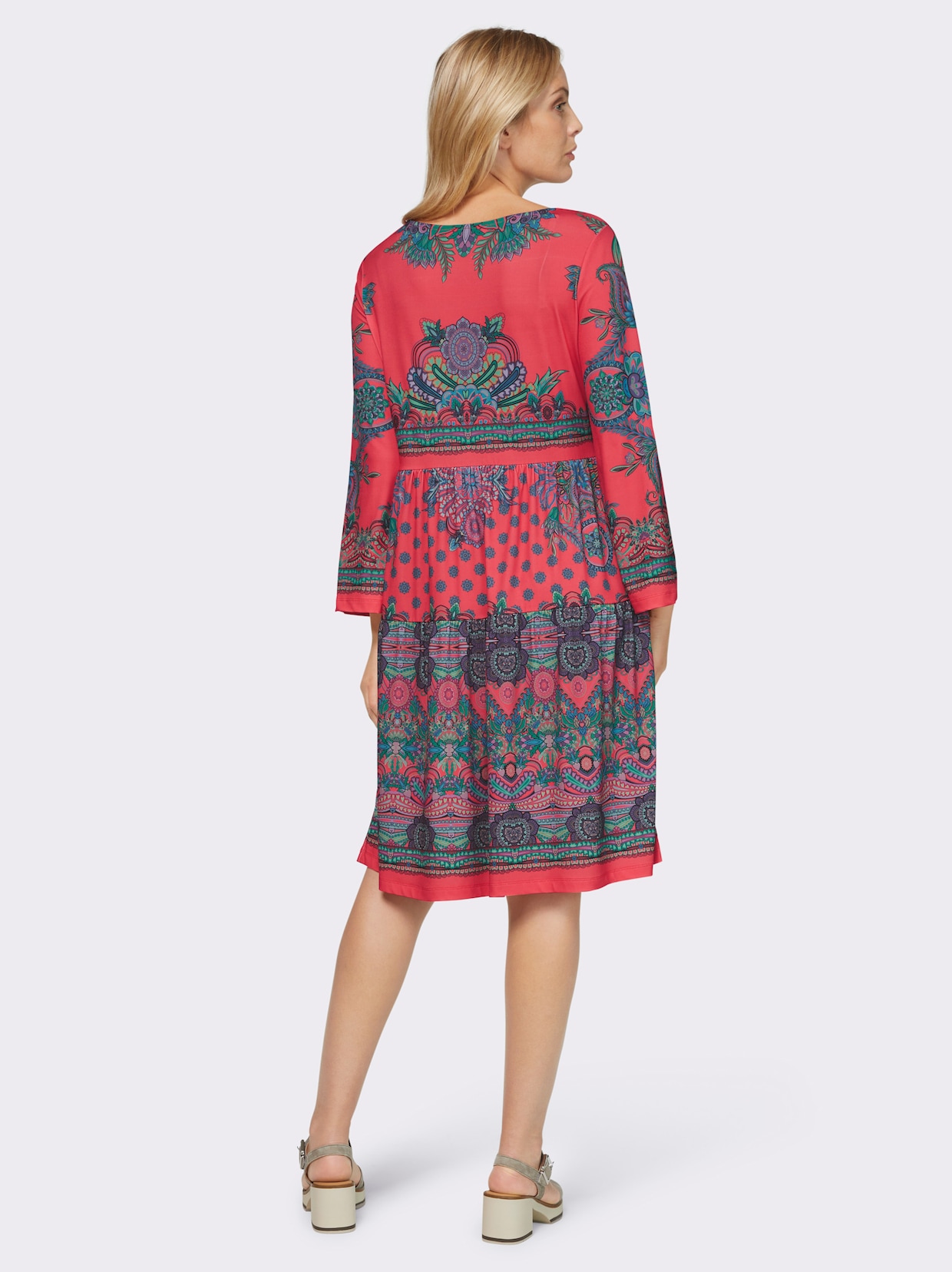 heine Druckkleid - hummer-apfel-bedruckt