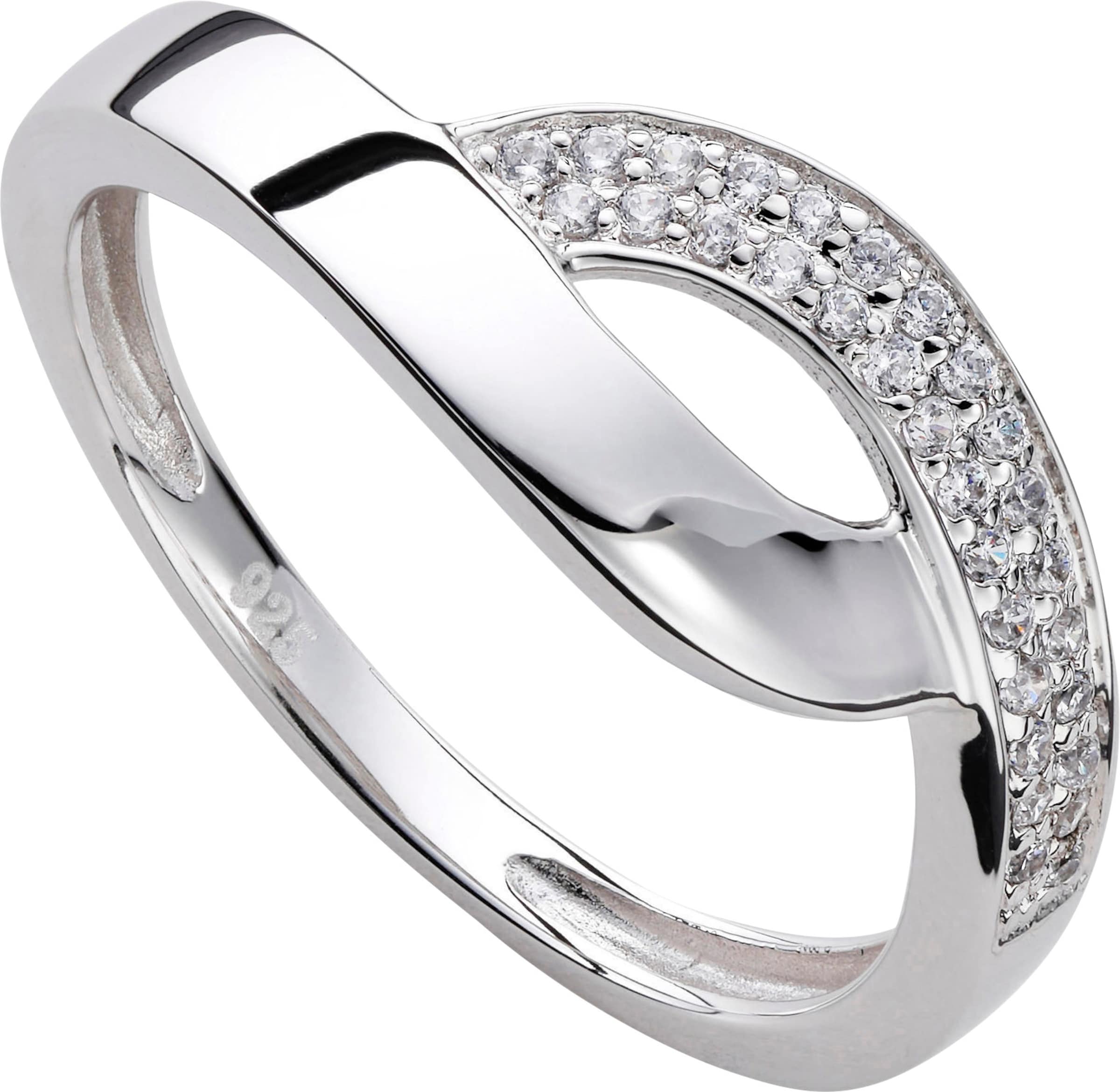 Zirkonia von günstig Kaufen-Ring in Silber 925 von heine. Ring in Silber 925 von heine <![CDATA[Modisch durchbrochener Ring mit unzähligen, funkelnden Zirkonia. Aus 925er Silber, rhodiniert.]]>. 