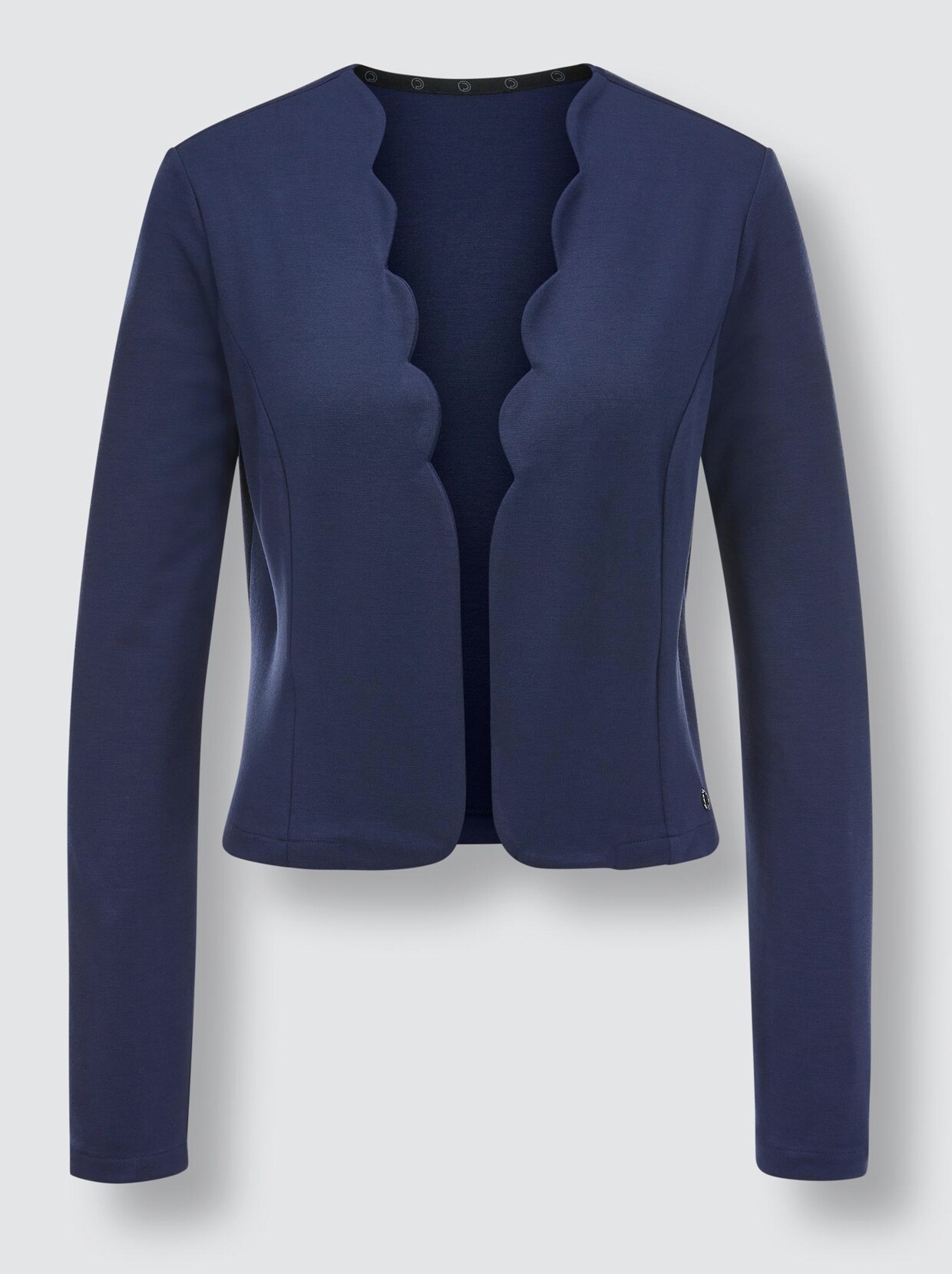Creation L Premium Modal-Shirtjacke - nachtblau