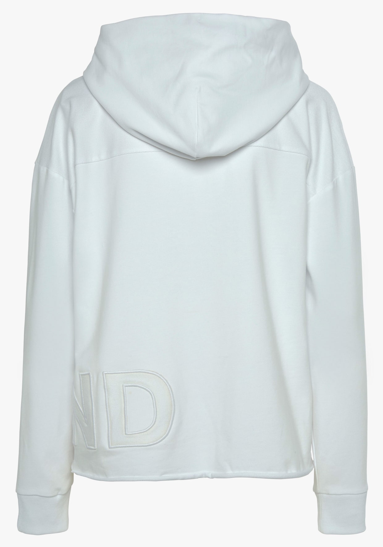 Elbsand Sweatshirt met capuchon - wit