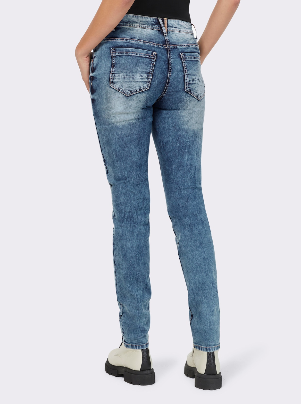 heine jeans - blue-bleached