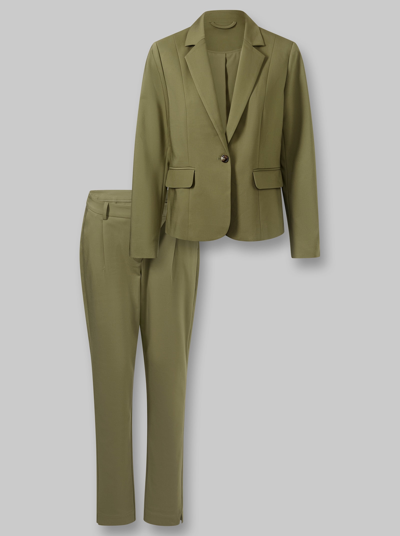 heine Hosenanzug in Stretch-Qualität - oliv