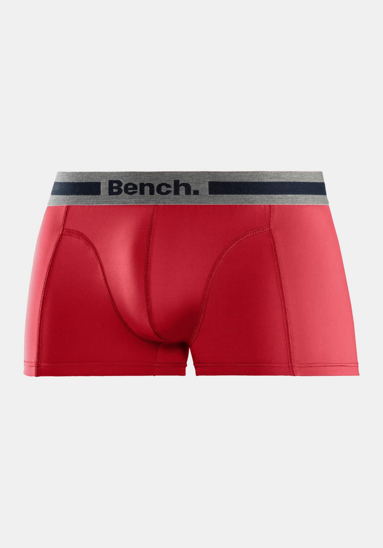Bench. Functionele boxer - 1x rood + 1x grijs gemêleerd + 1x navy + 1x zwart