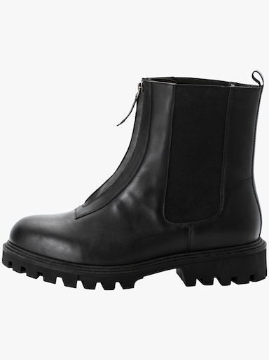 sheego Stiefelette - schwarz