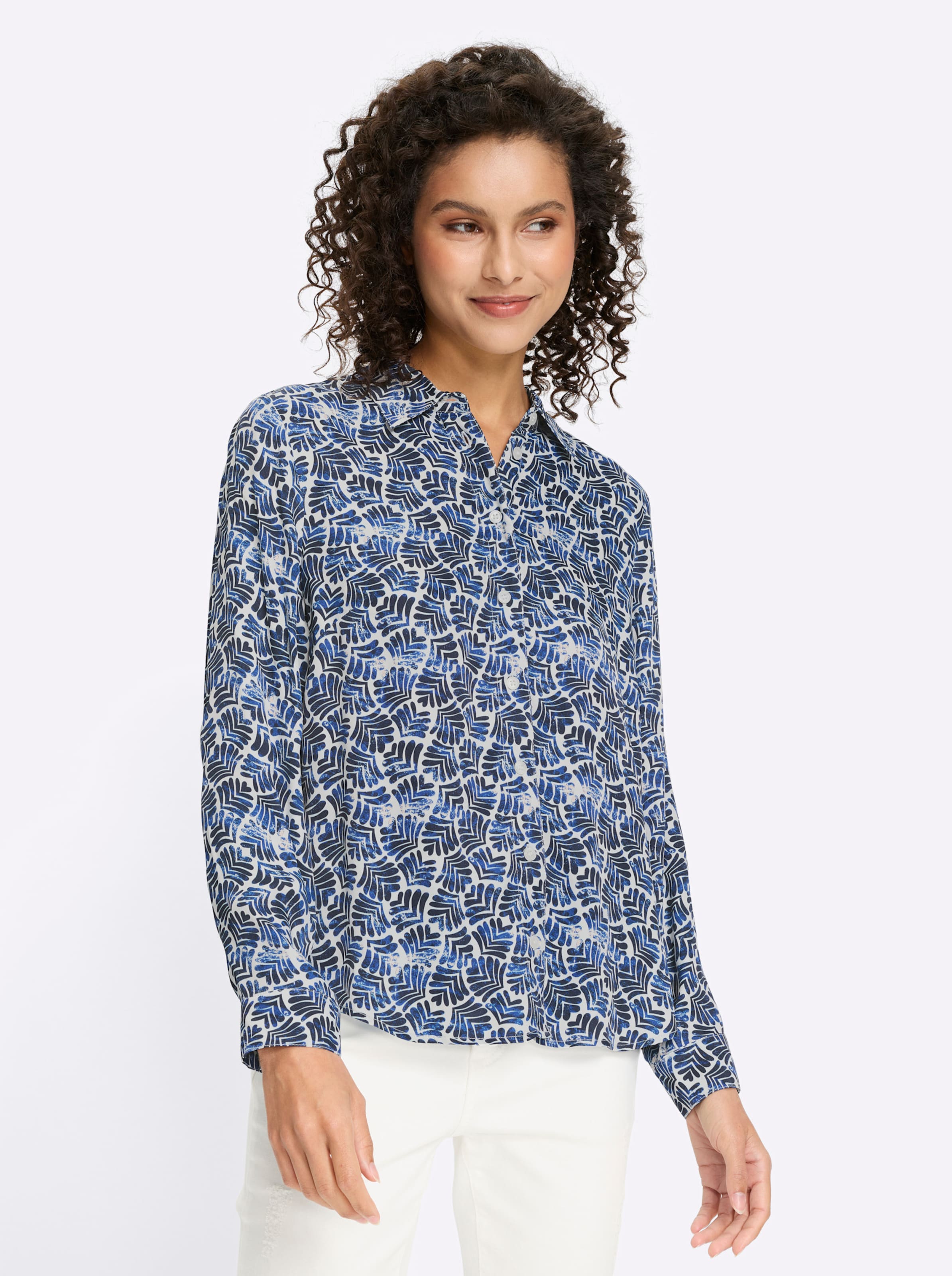 Druckbluse