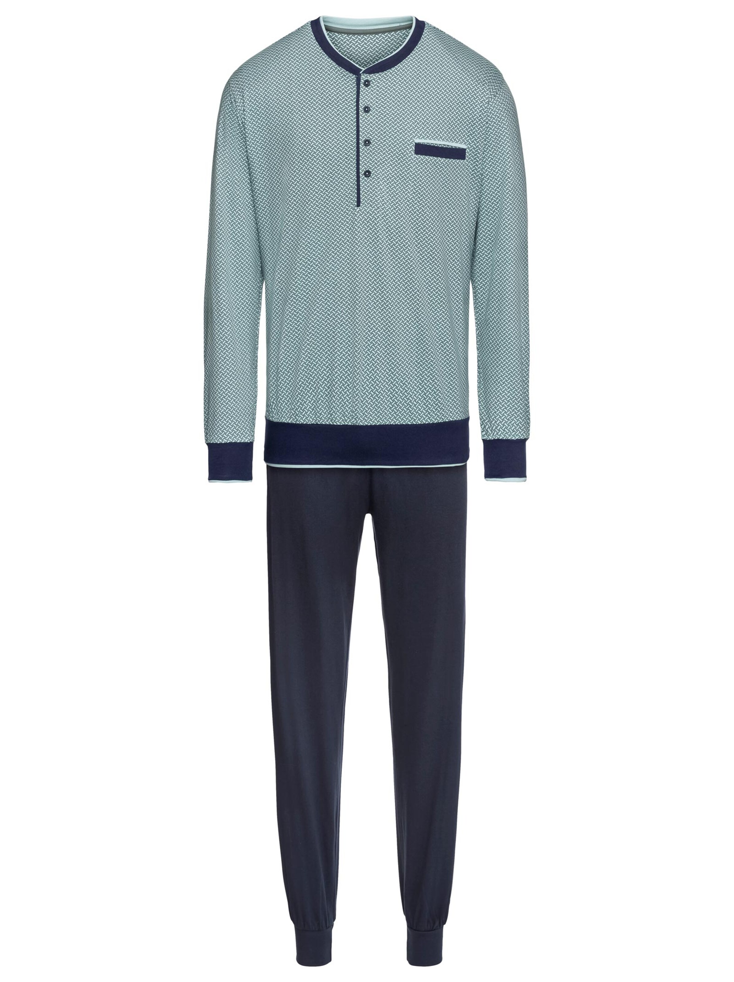 pastunette Schlafanzug - mint-marine