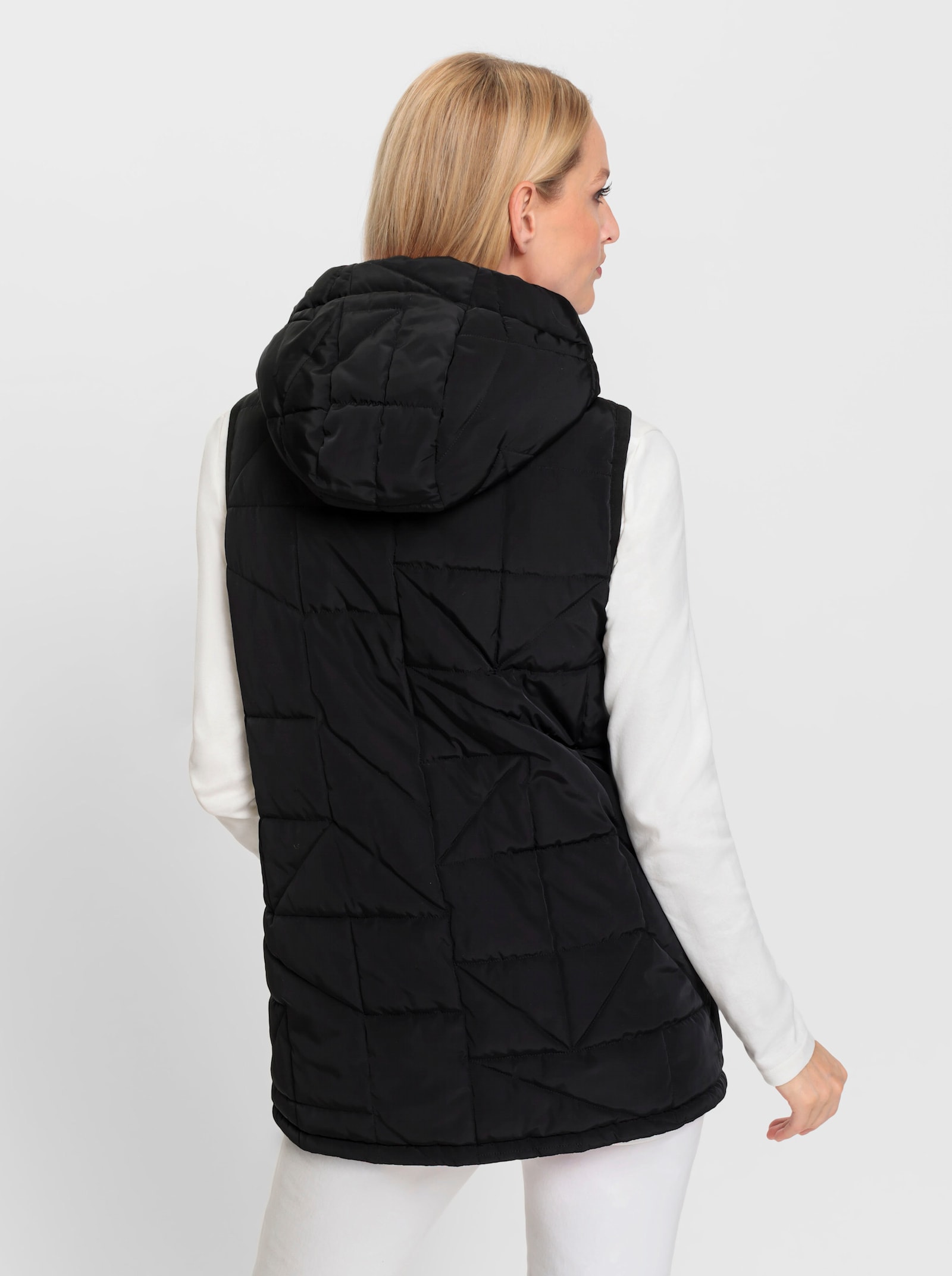 heine Wendeweste mit 2-Wege-Reißverschluss - fuchsia