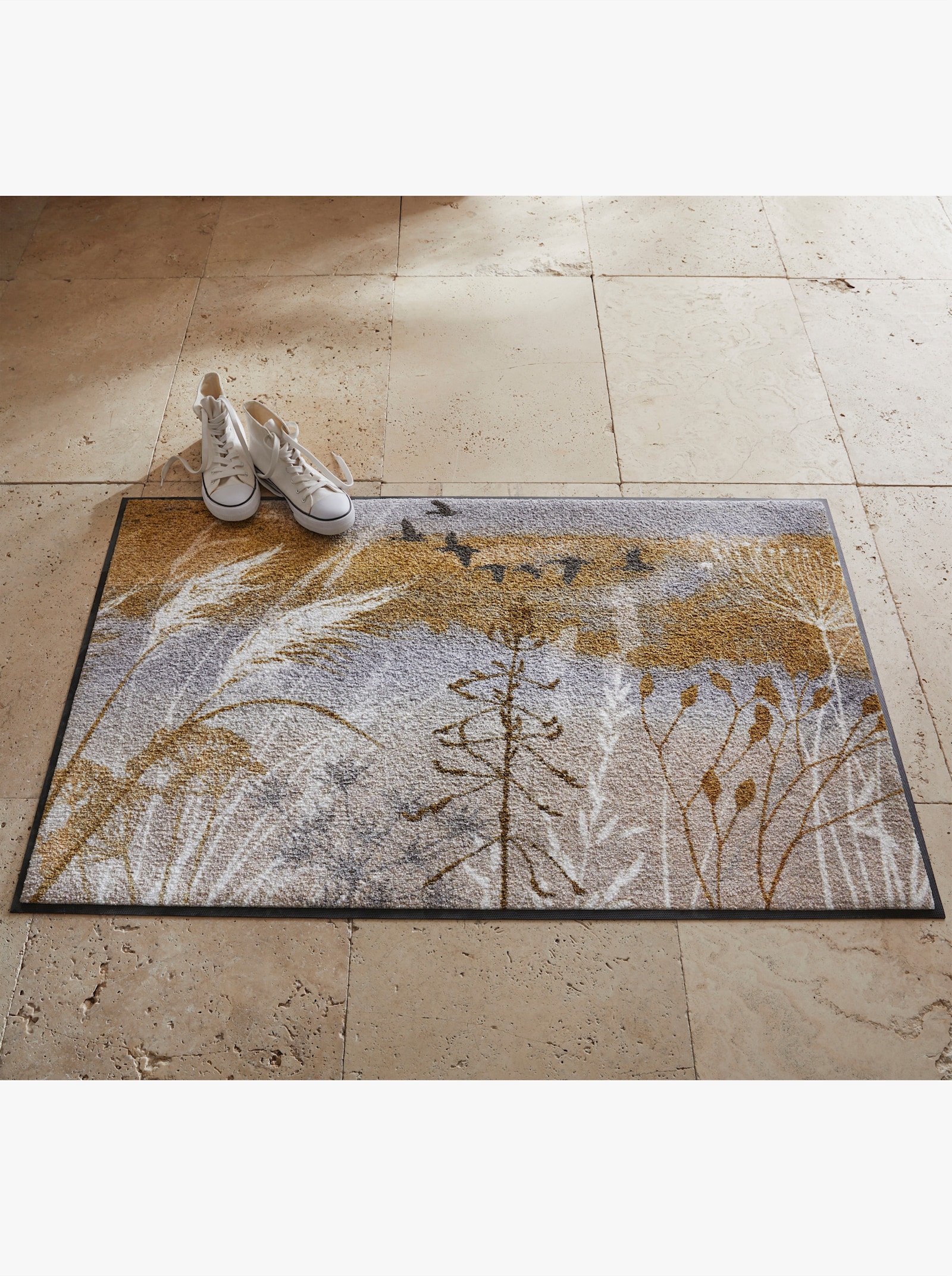 wash+dry by Kleen-Tex Fußmatte - natur-grau