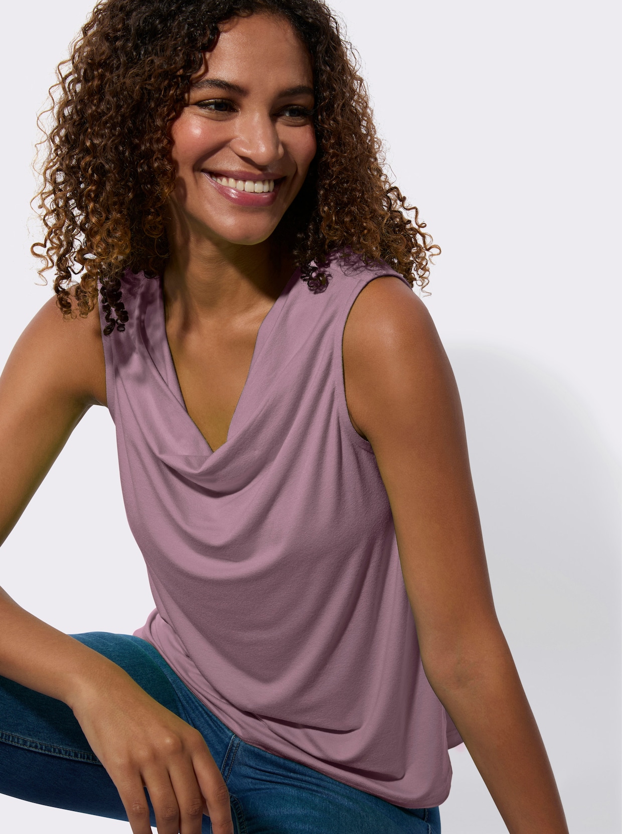 Shirttop - lavendel