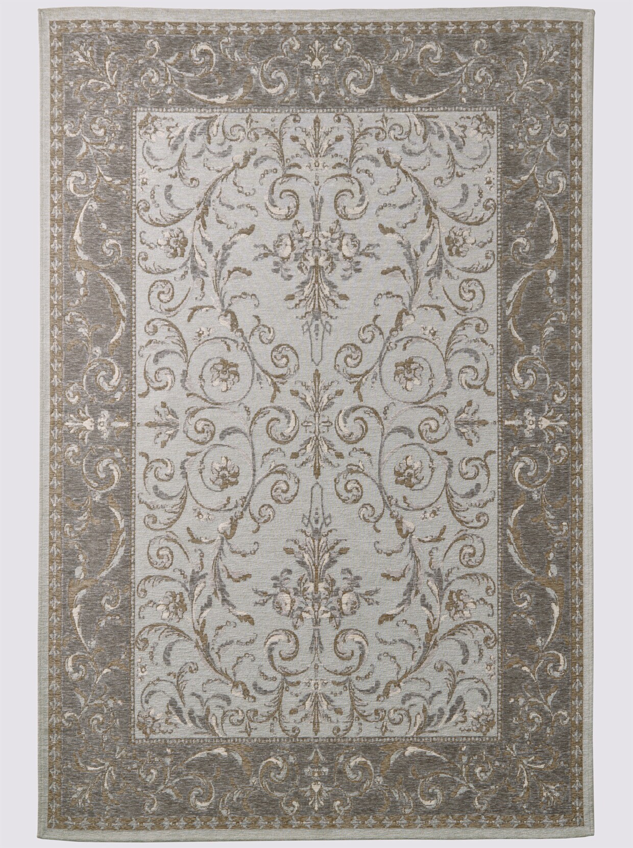 heine home Teppich - grau-mint