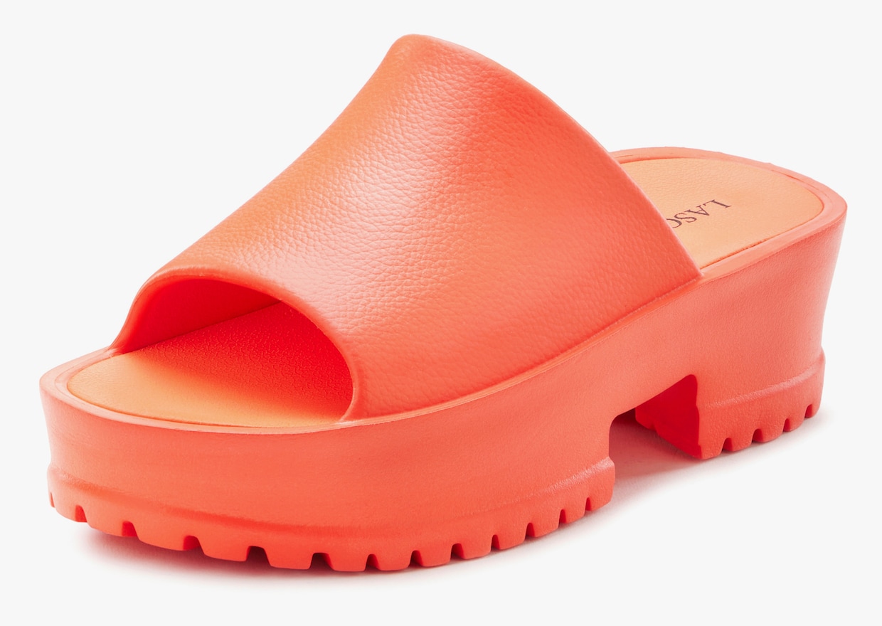 LASCANA slippers - oranje