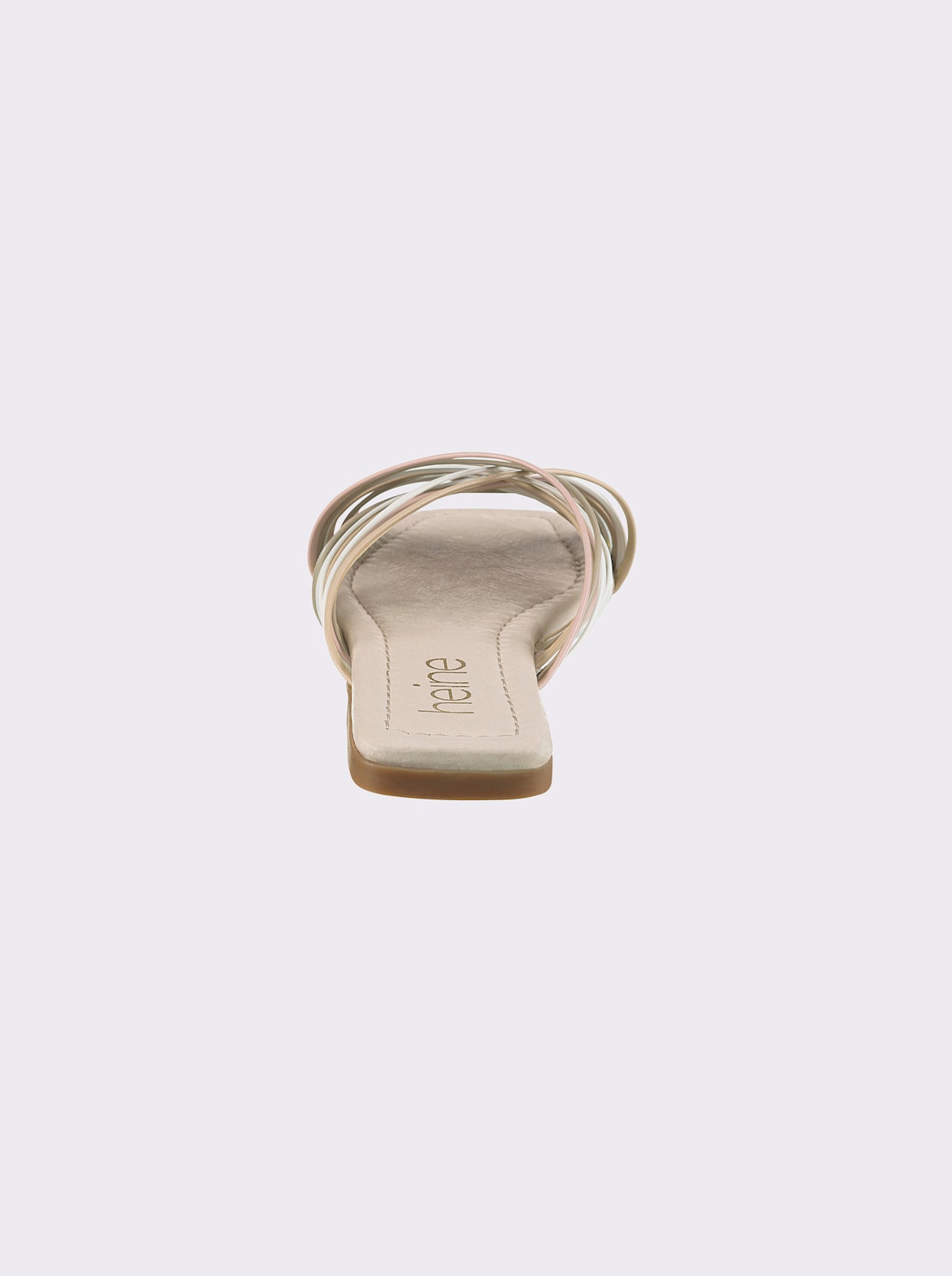 heine slippers - beige/roze