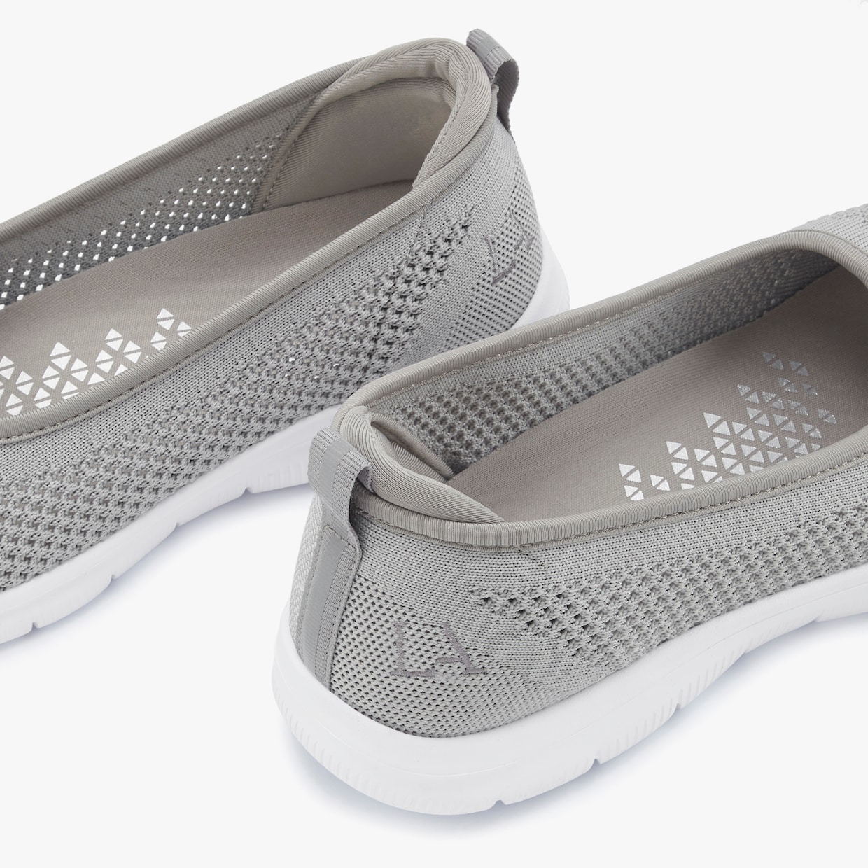 LASCANA Sneakers ballerines - gris