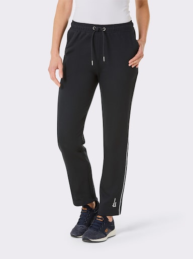 Catamaran Sports Freizeithose mit rückwärtigem Passformsattel - schwarz-weiß