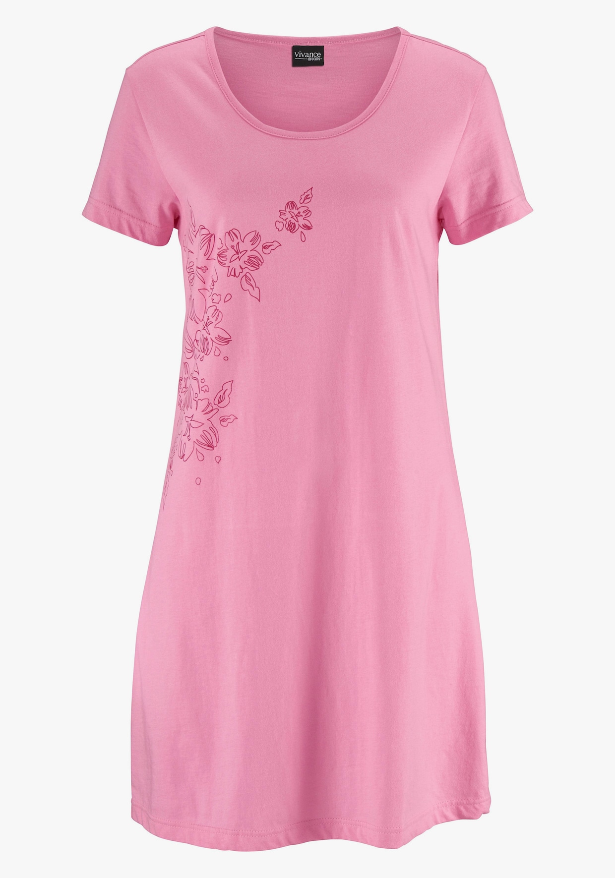 Vivance Dreams Nachthemd - roze, blauw