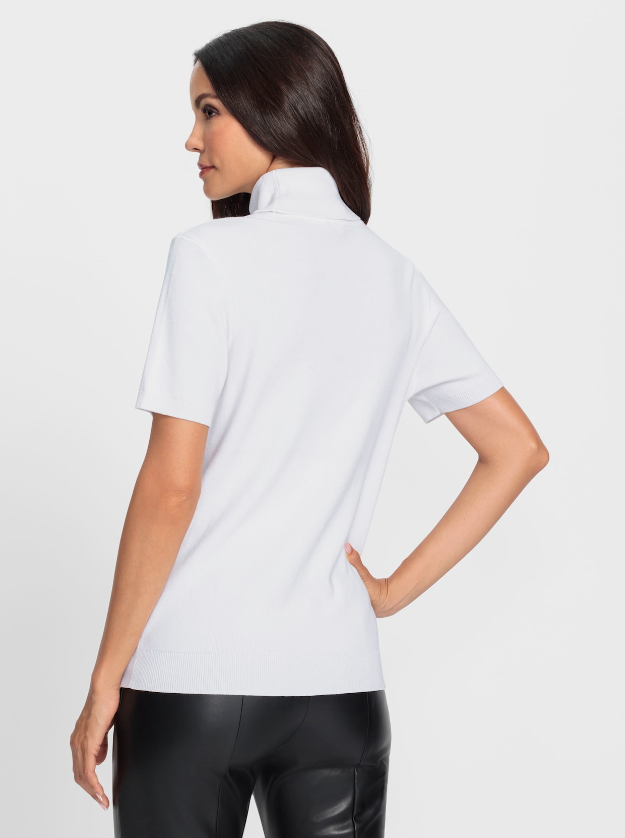 heine Pullover met korte mouwen - wit