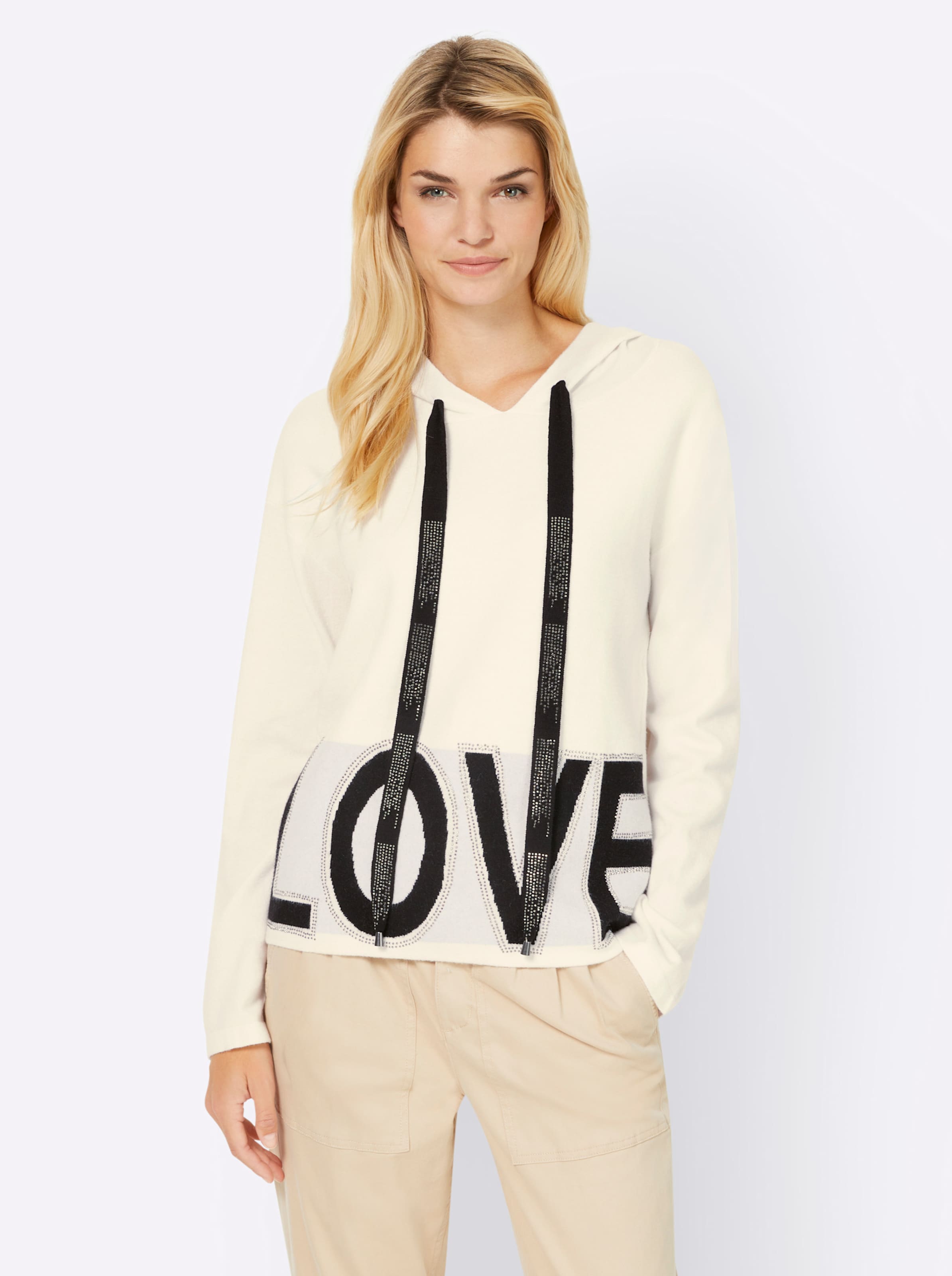 Ones/Love günstig Kaufen-Pullover in ecru von heine. Pullover in ecru von heine <![CDATA[