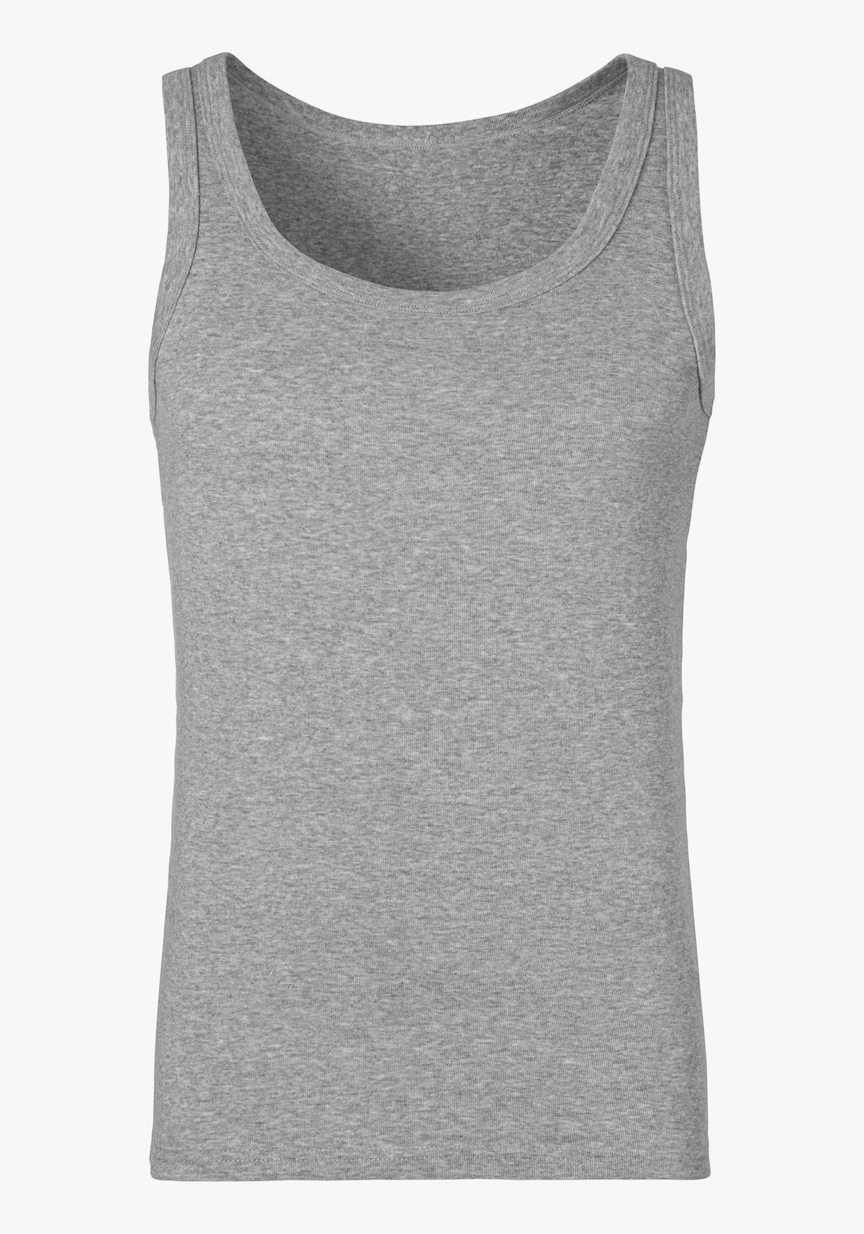 H.I.S Tanktop - grau-meliert, schwarz