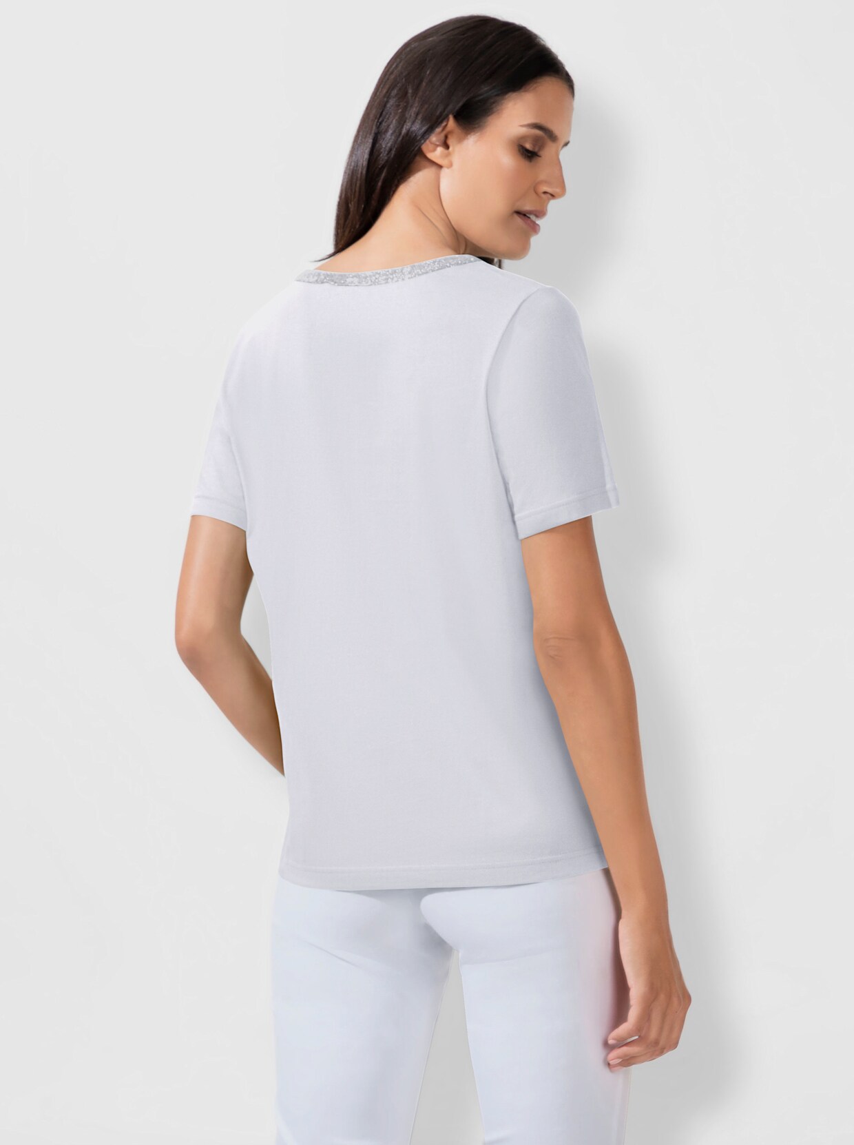 T-shirt à manches courtes - blanc