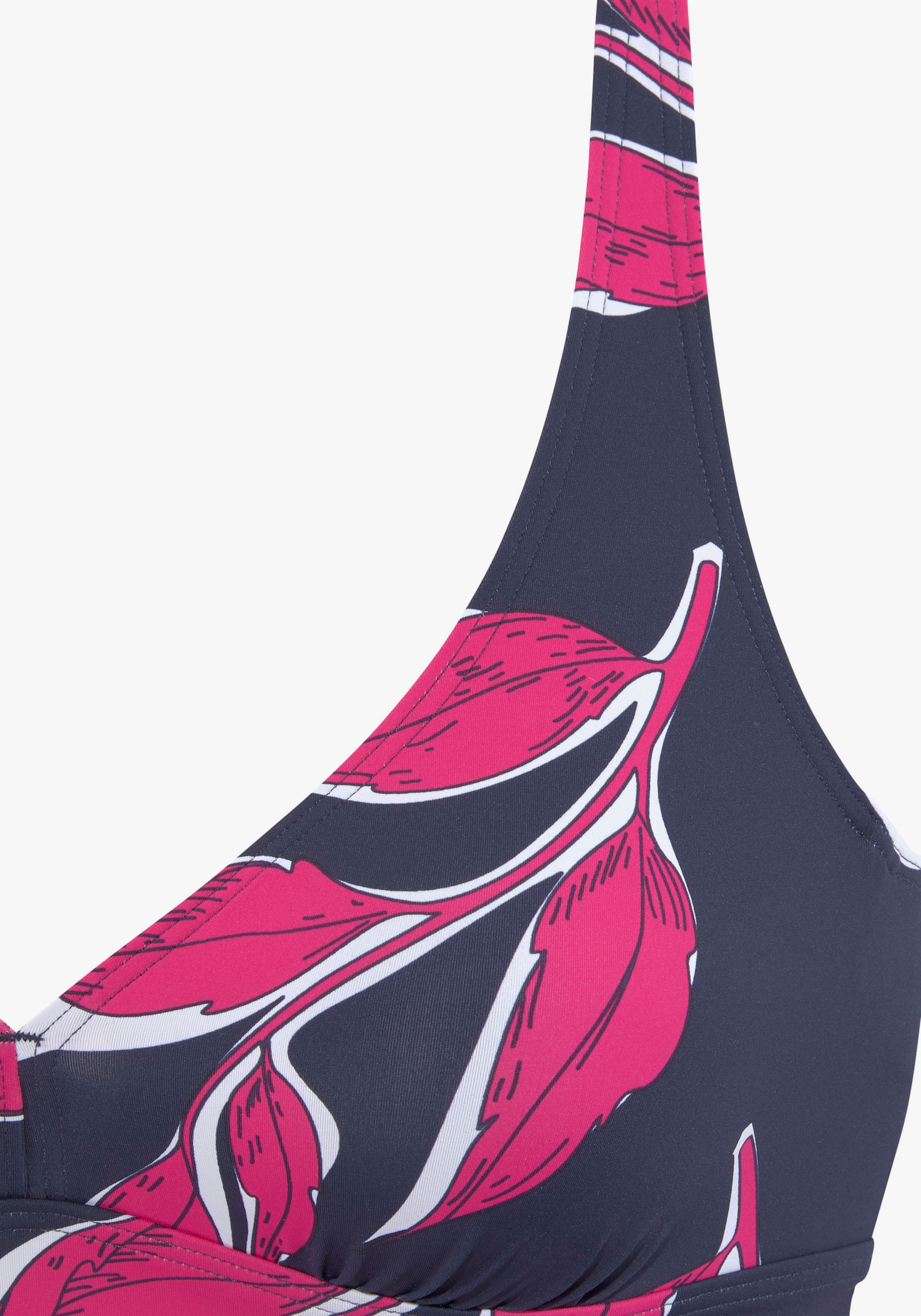 LASCANA Bügel-Tankini-Top - marine-bedruckt