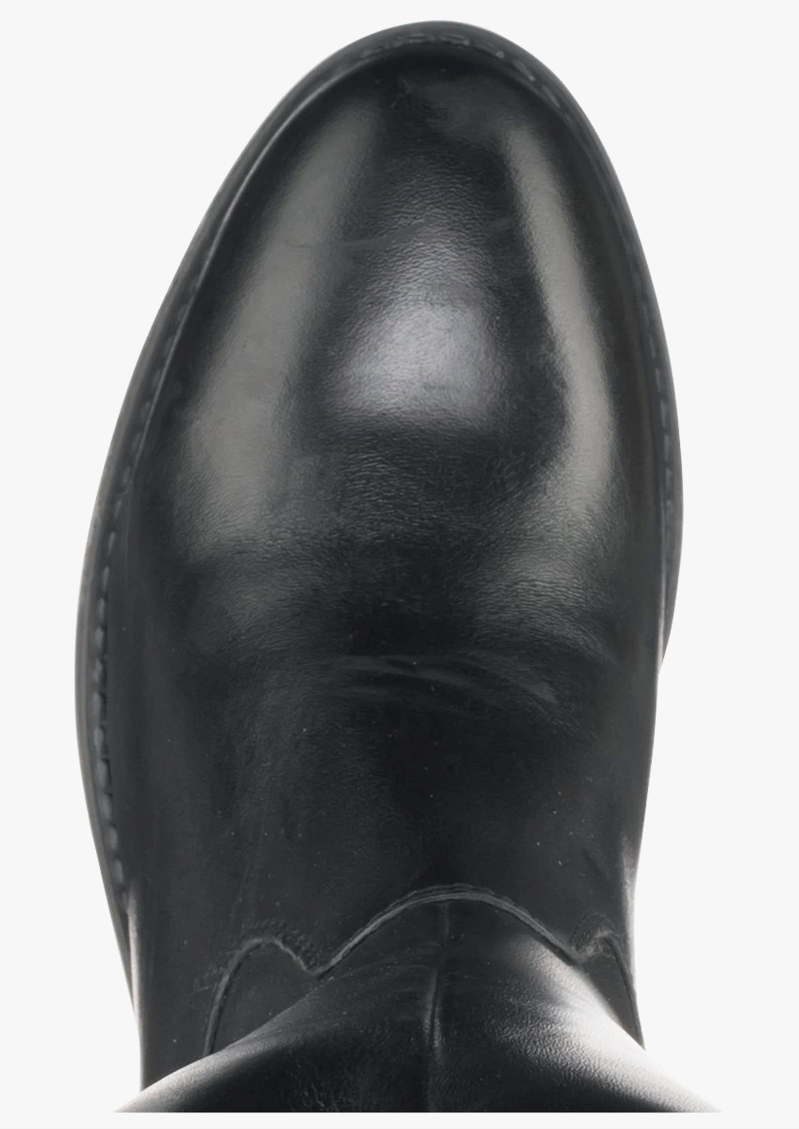 sheego Weitschaftstiefel mit elastischem Einsatz - schwarz