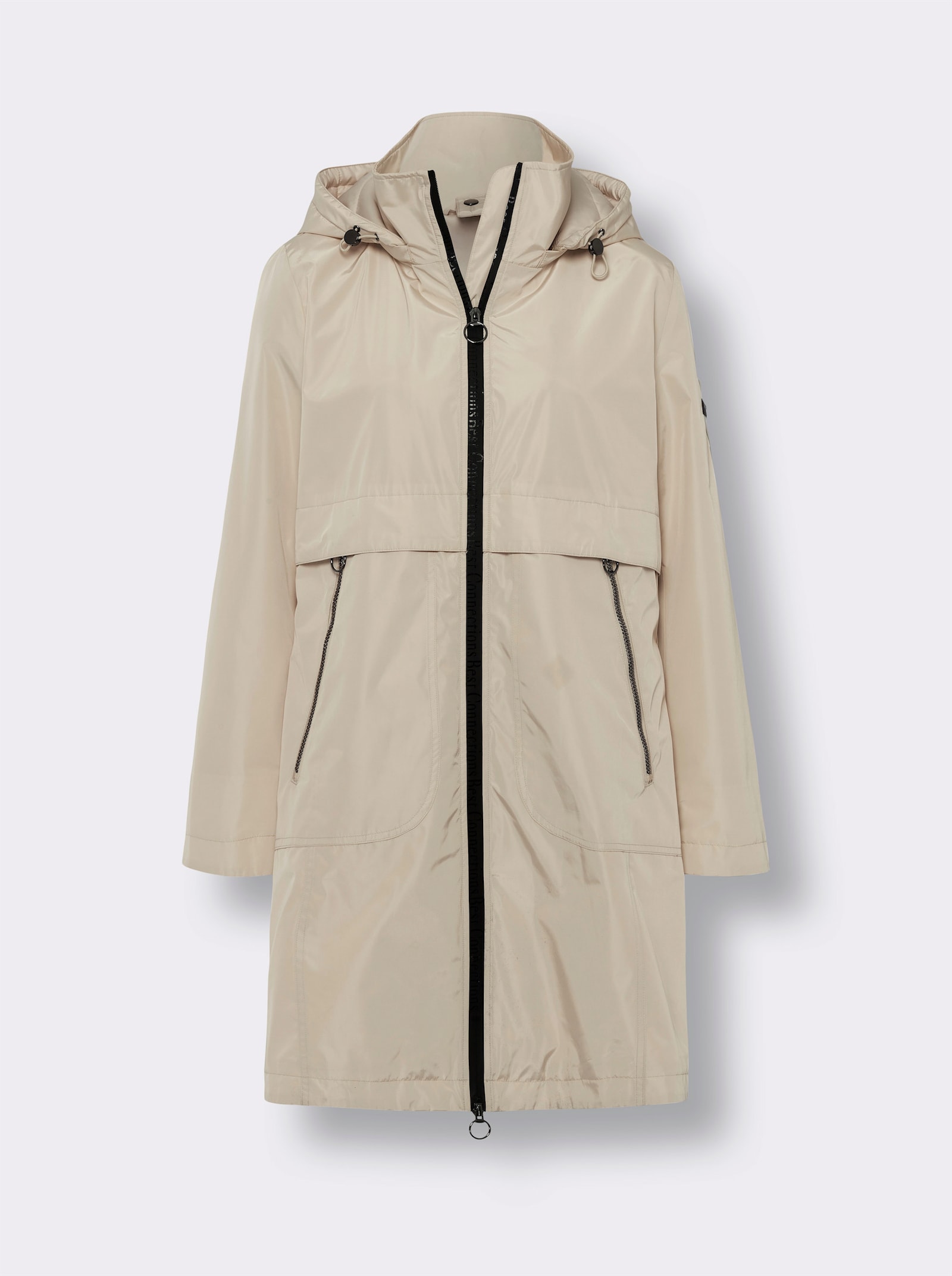 heine Funktionsmantel mit 4 Tragemöglichkeiten - elfenbein