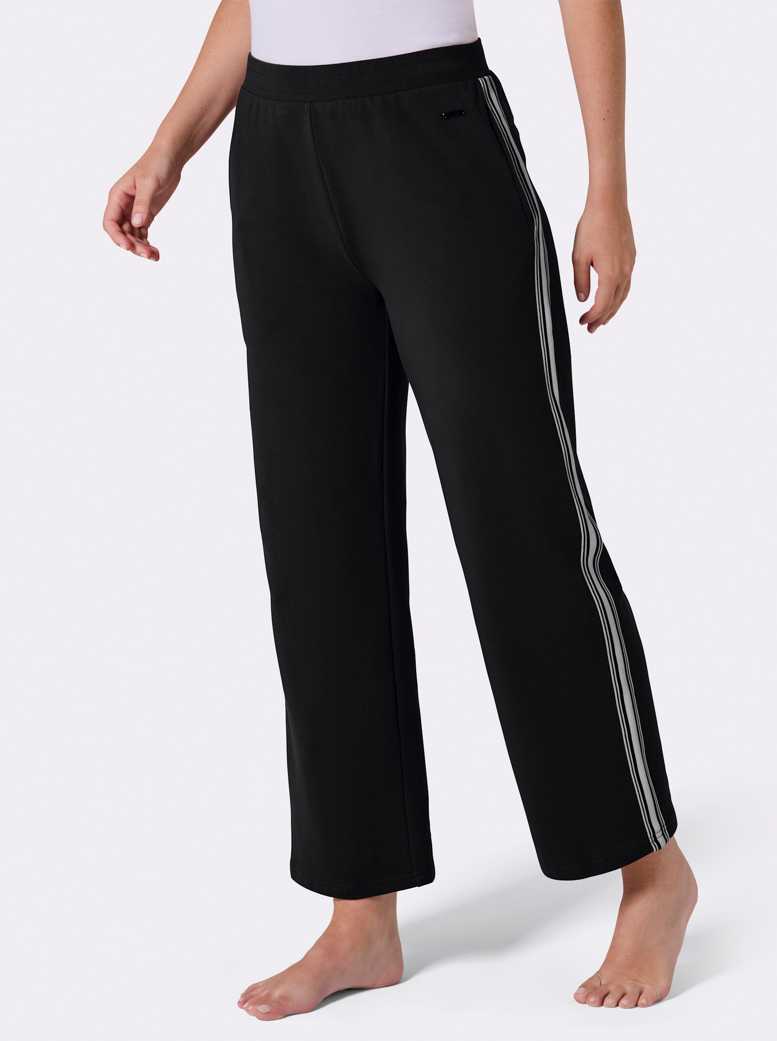 feel good Hose - schwarz-ecru