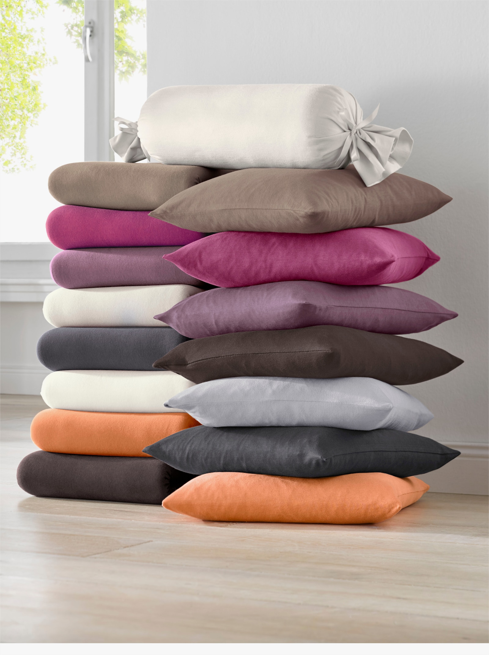 Estella Spannbetttuch - anthrazit