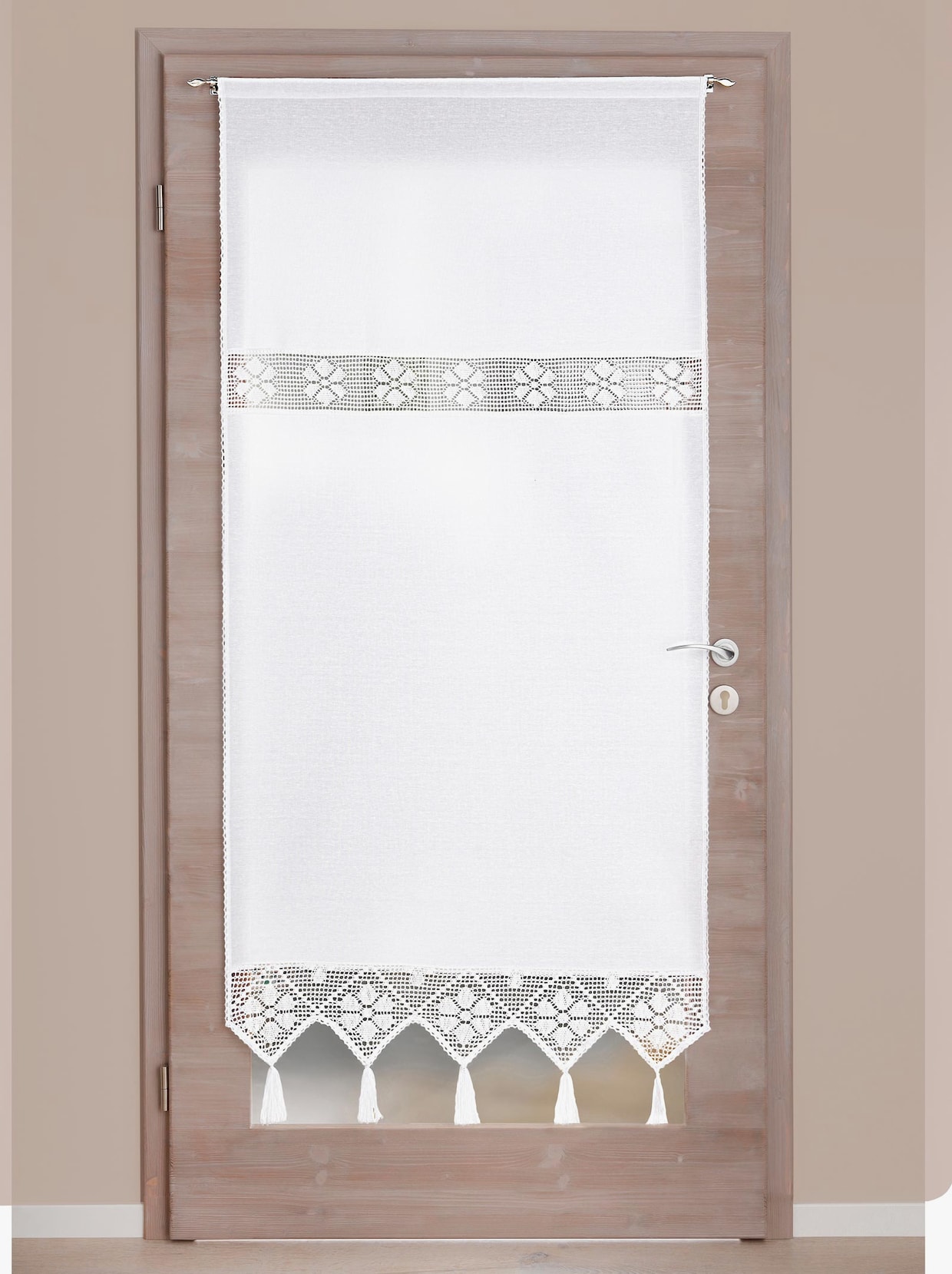 Fönster- och dörrdekoration - vit