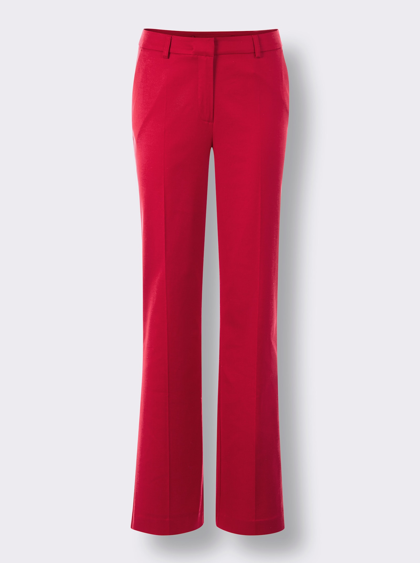 CREATION L PREMIUM Anzughose mit weitem Bein - rot