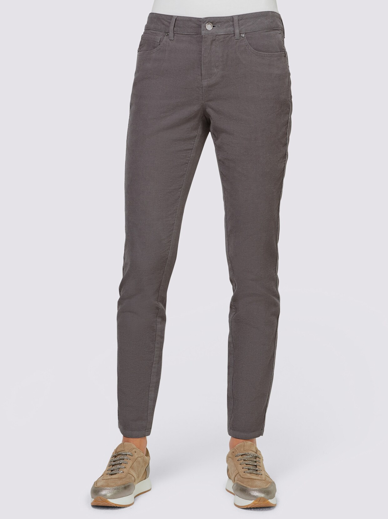 heine Cord-Hose - grau