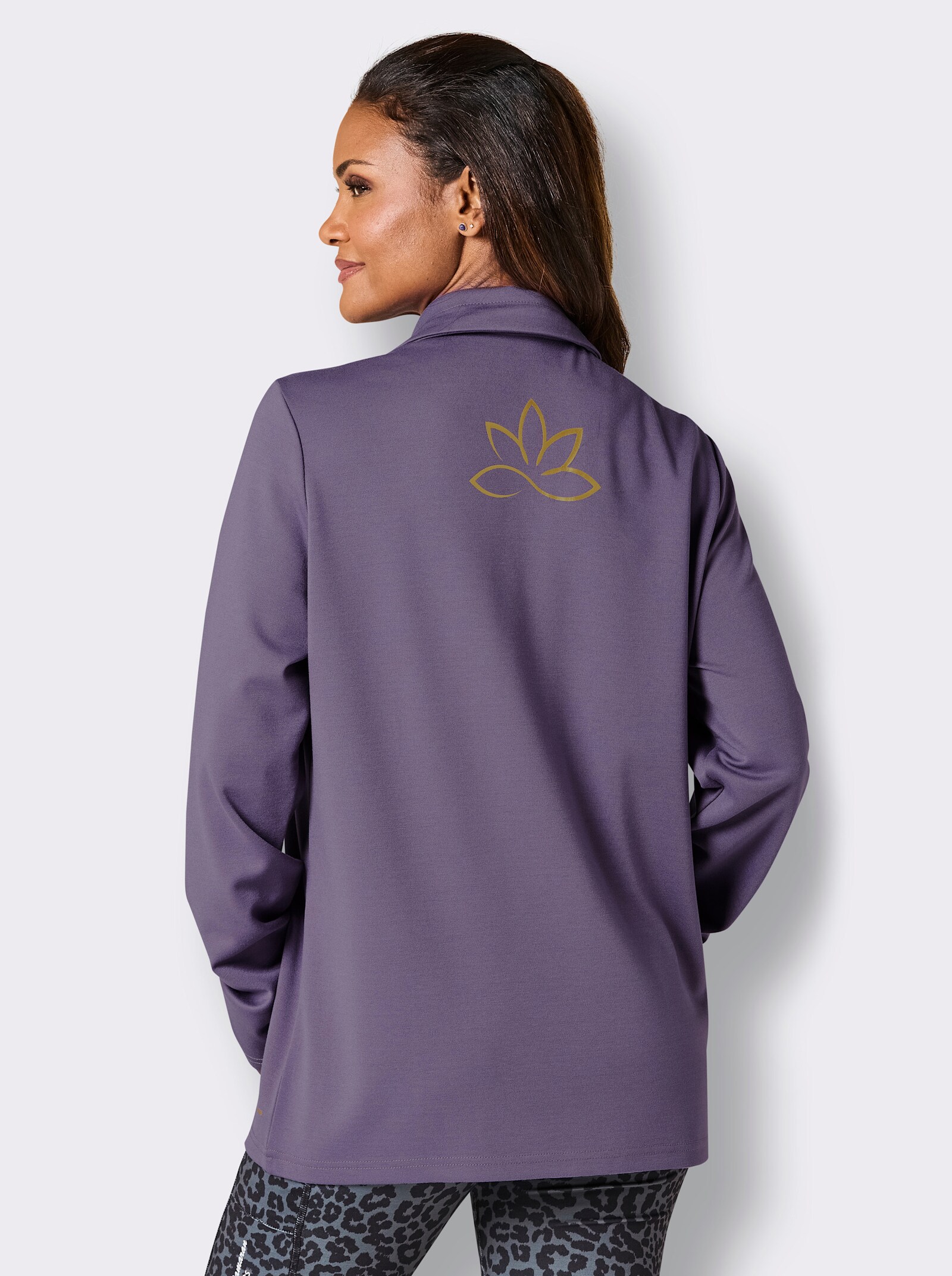 Catamaran Sports Sportjacke mit Folienprint hinten - feige