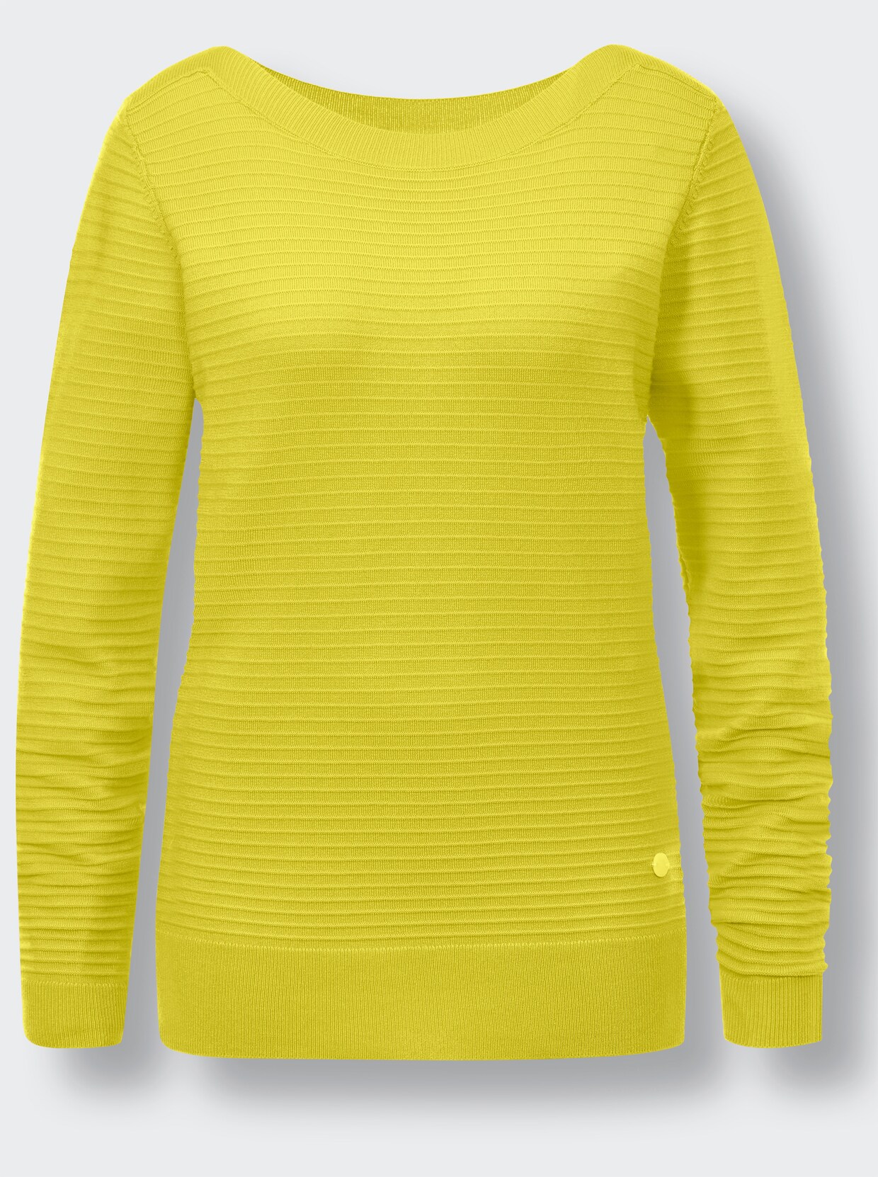 Creation L Premium Viskose-Lyocell-Pullover - limone