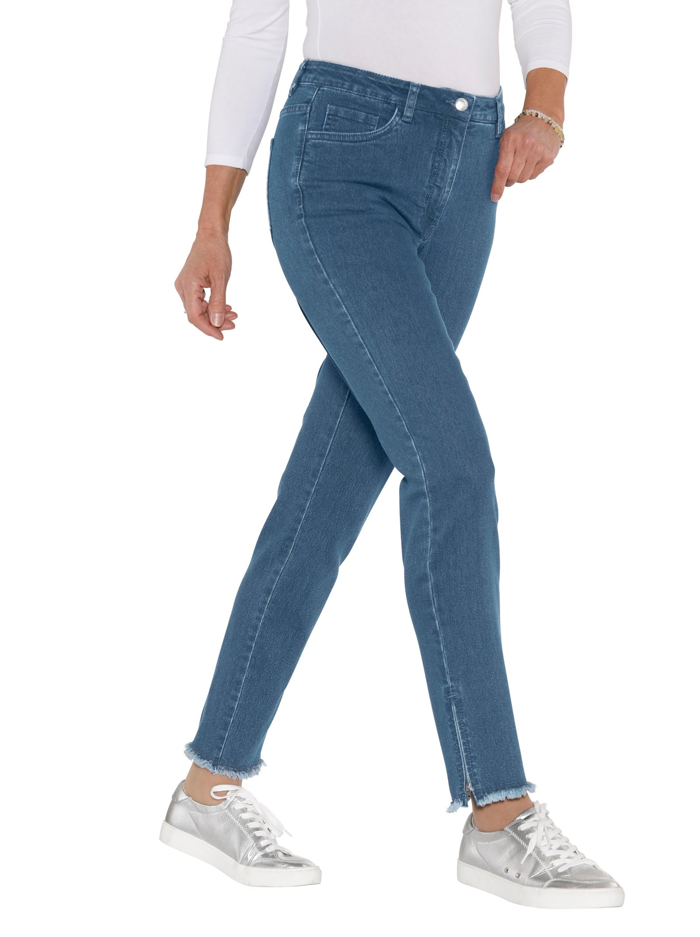 Jeans - blue-bleached