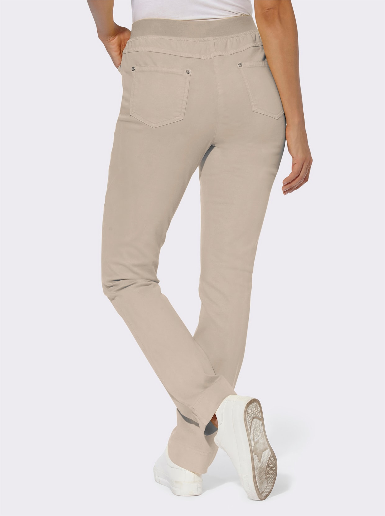 Schlupfhose - beige