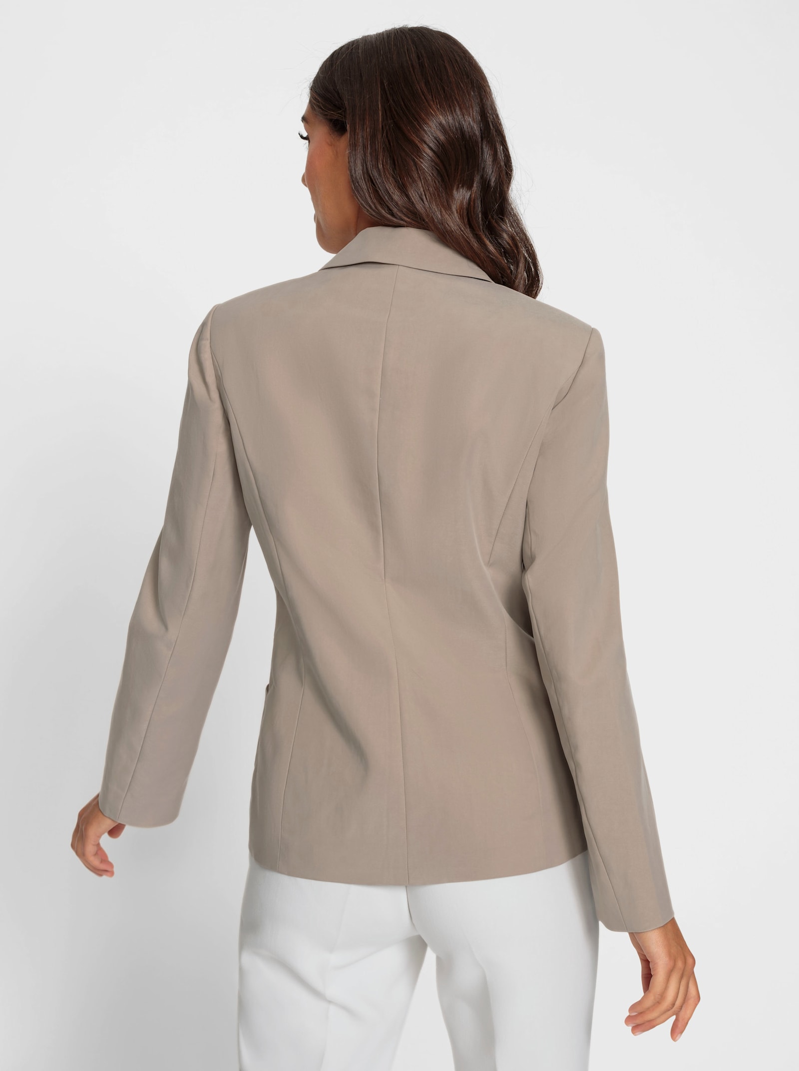 heine Blazer mit hohem Lyocell-Anteil - sesam