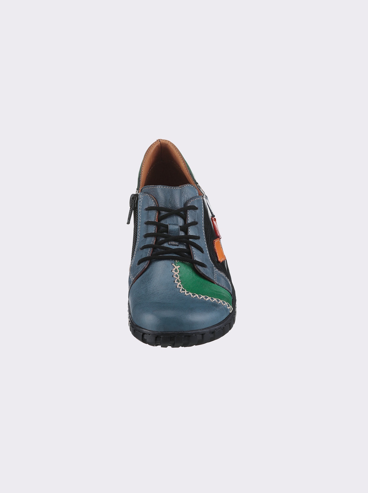 Gemini Schnürschuh - jeansblau-schwarz
