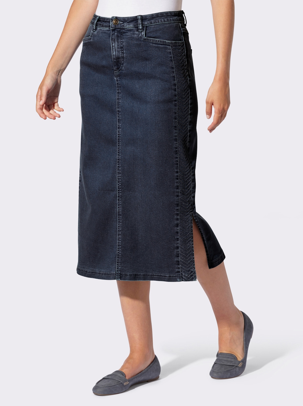 Jeansrock - dark blue
