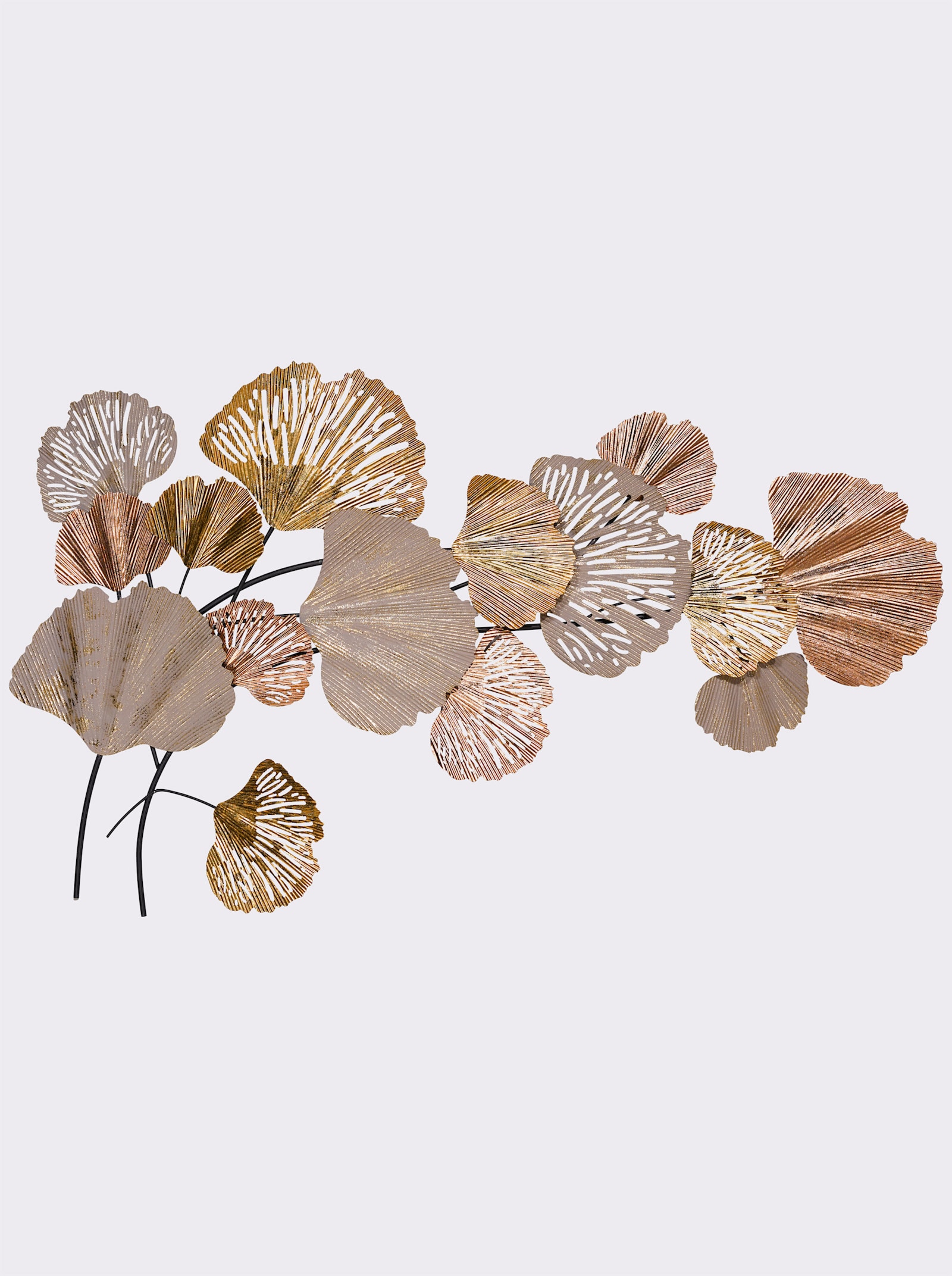 heine home Wanddeko - braun-goldfarben