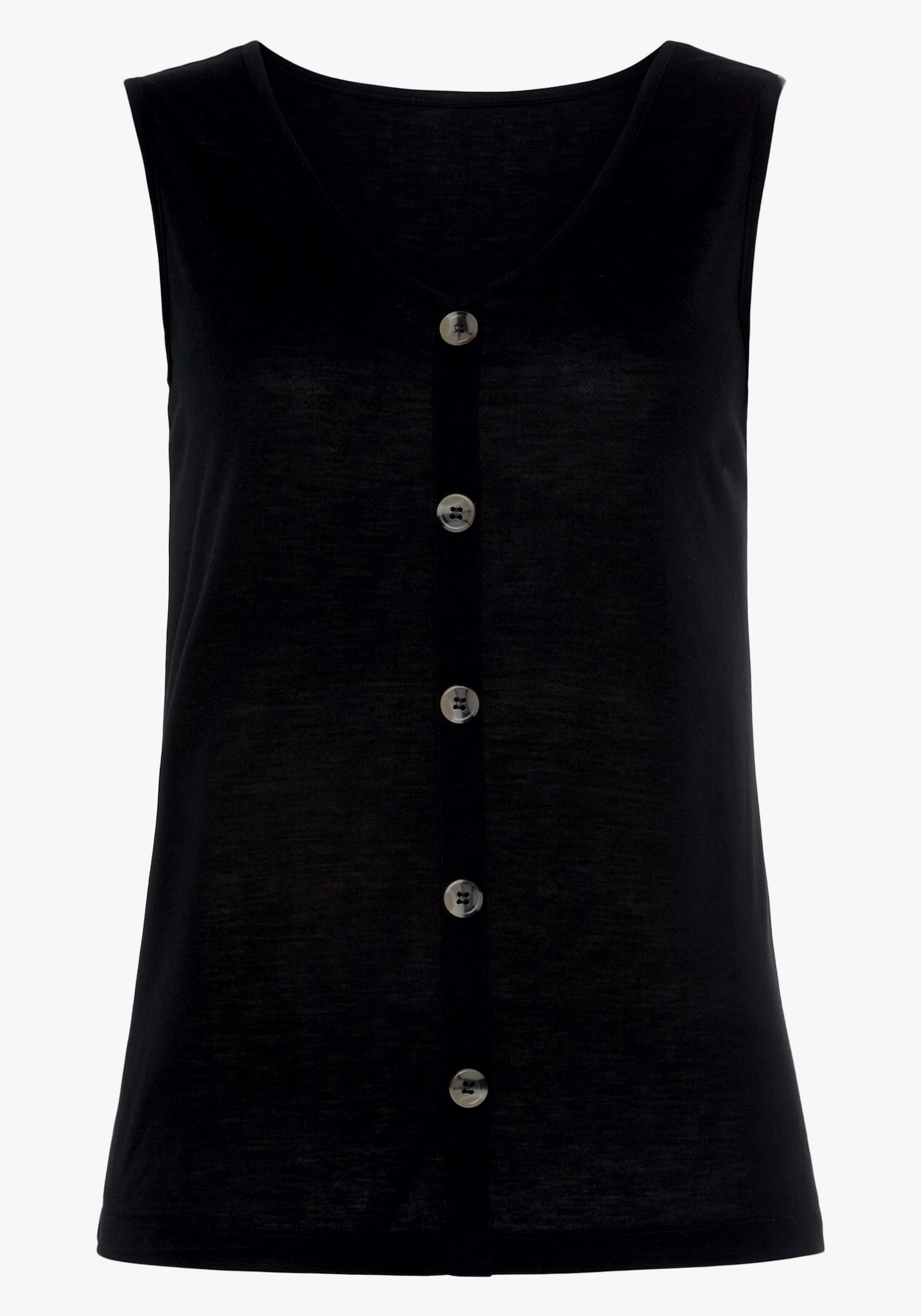 LASCANA Débardeur - crème, noir