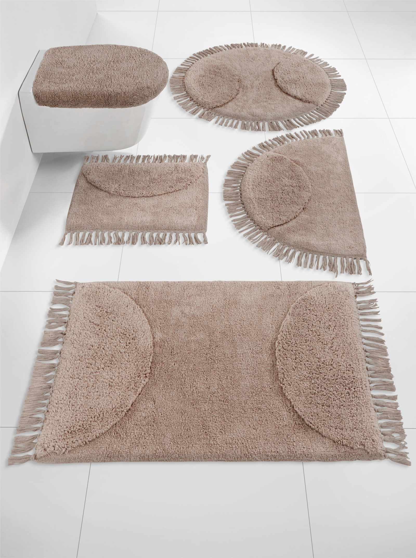 heine home Badteppich - taupe