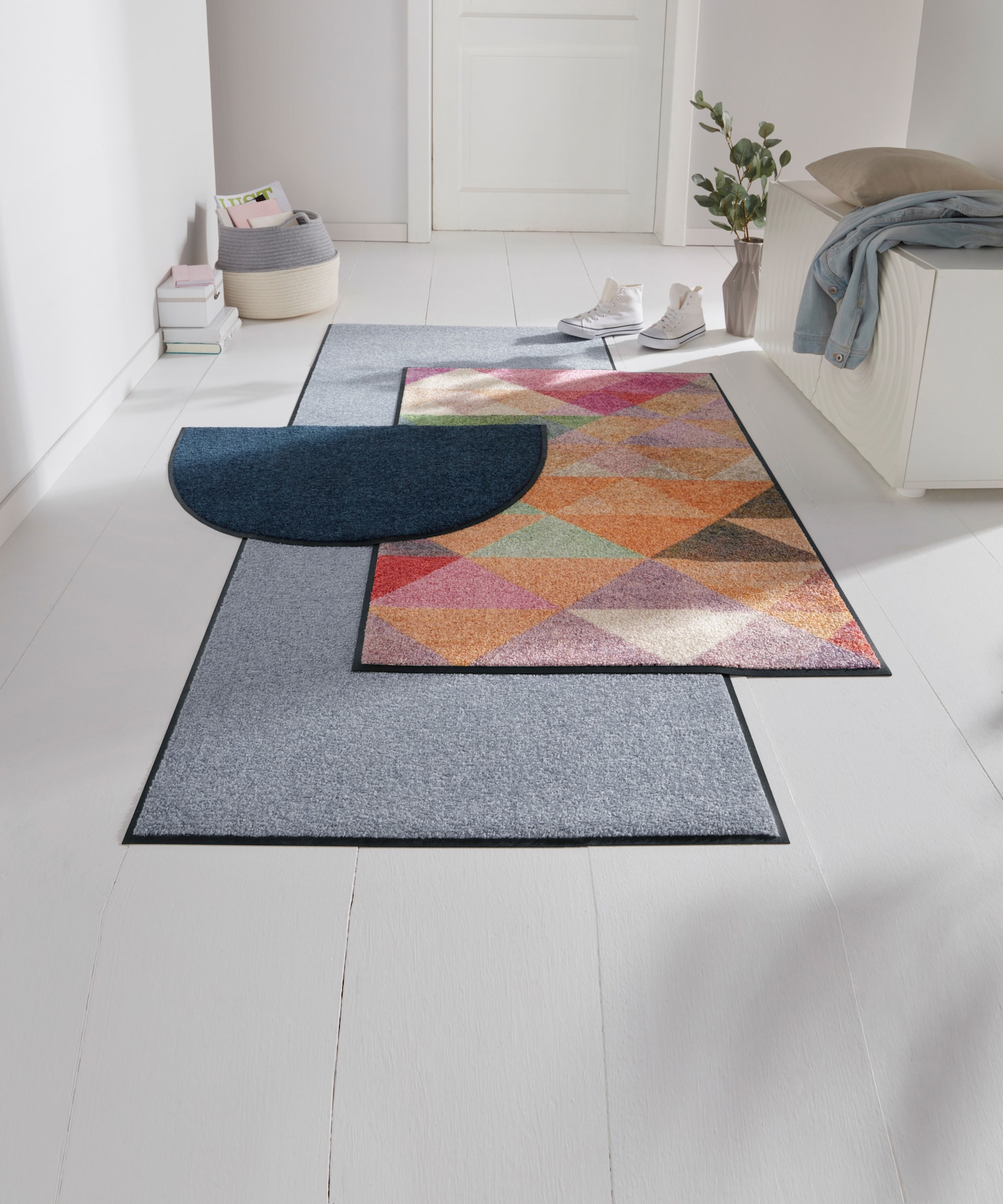 wash+dry by Kleen-Tex Voetmat - bont