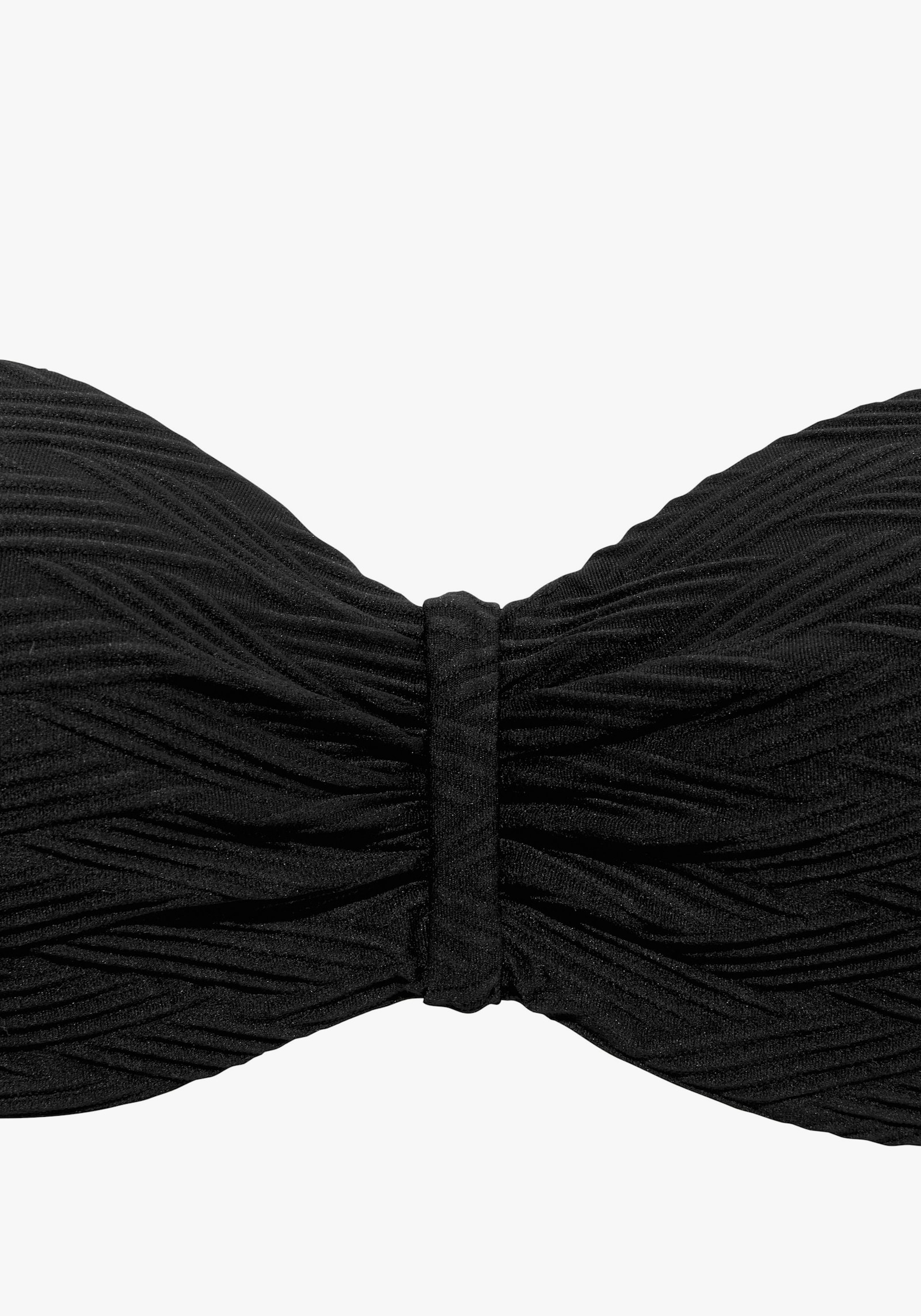 Sunseeker Bügel-Bandeau-Bikini-Top - schwarz