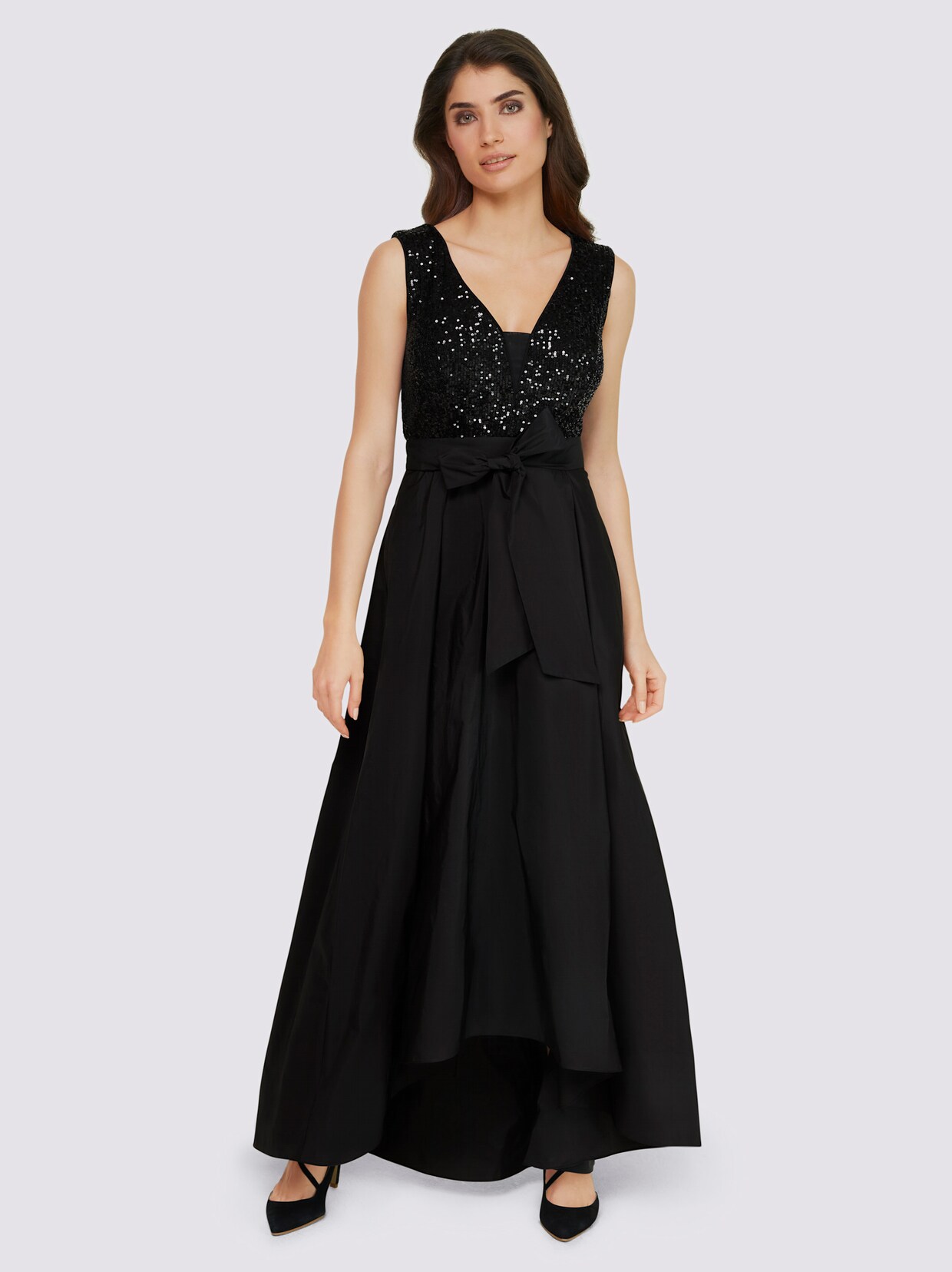 heine Abendkleid - schwarz