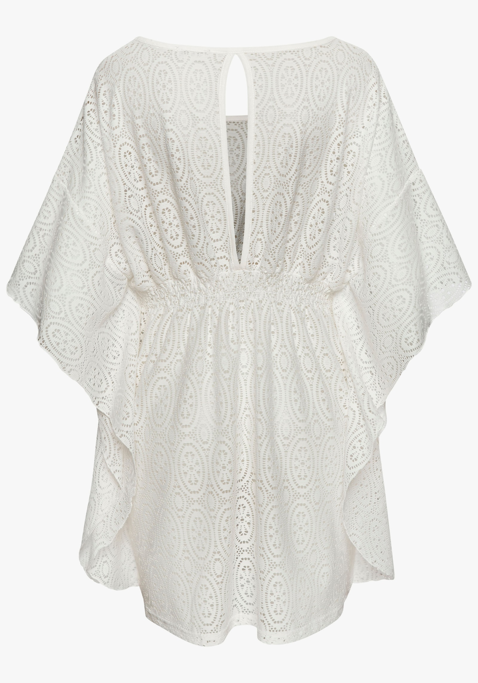 LASCANA Longbluse - weiß