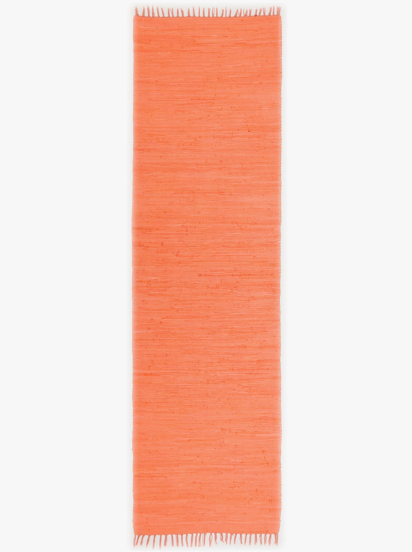 Theko Handwebteppich - orange