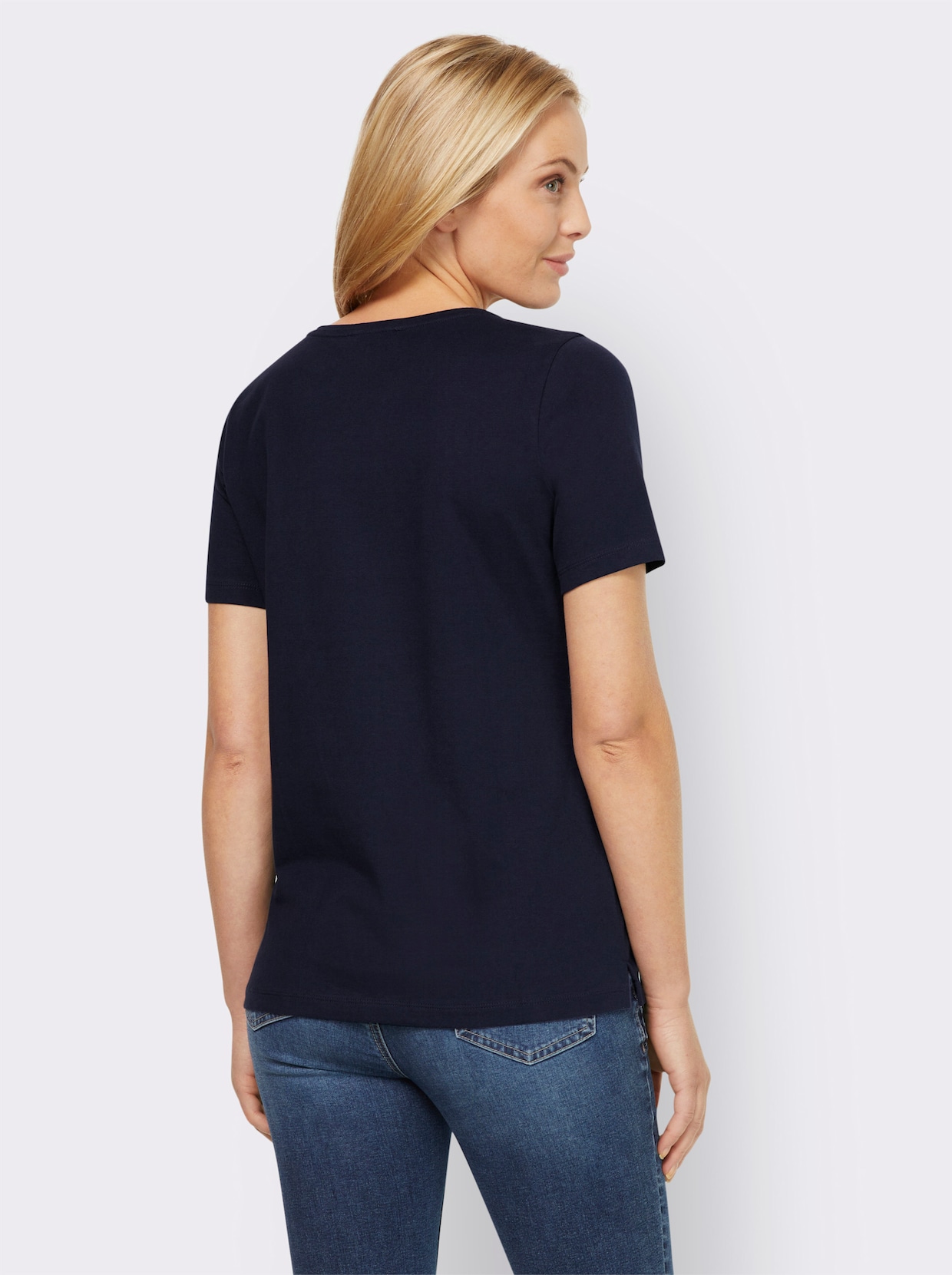 heine T-shirt - marine