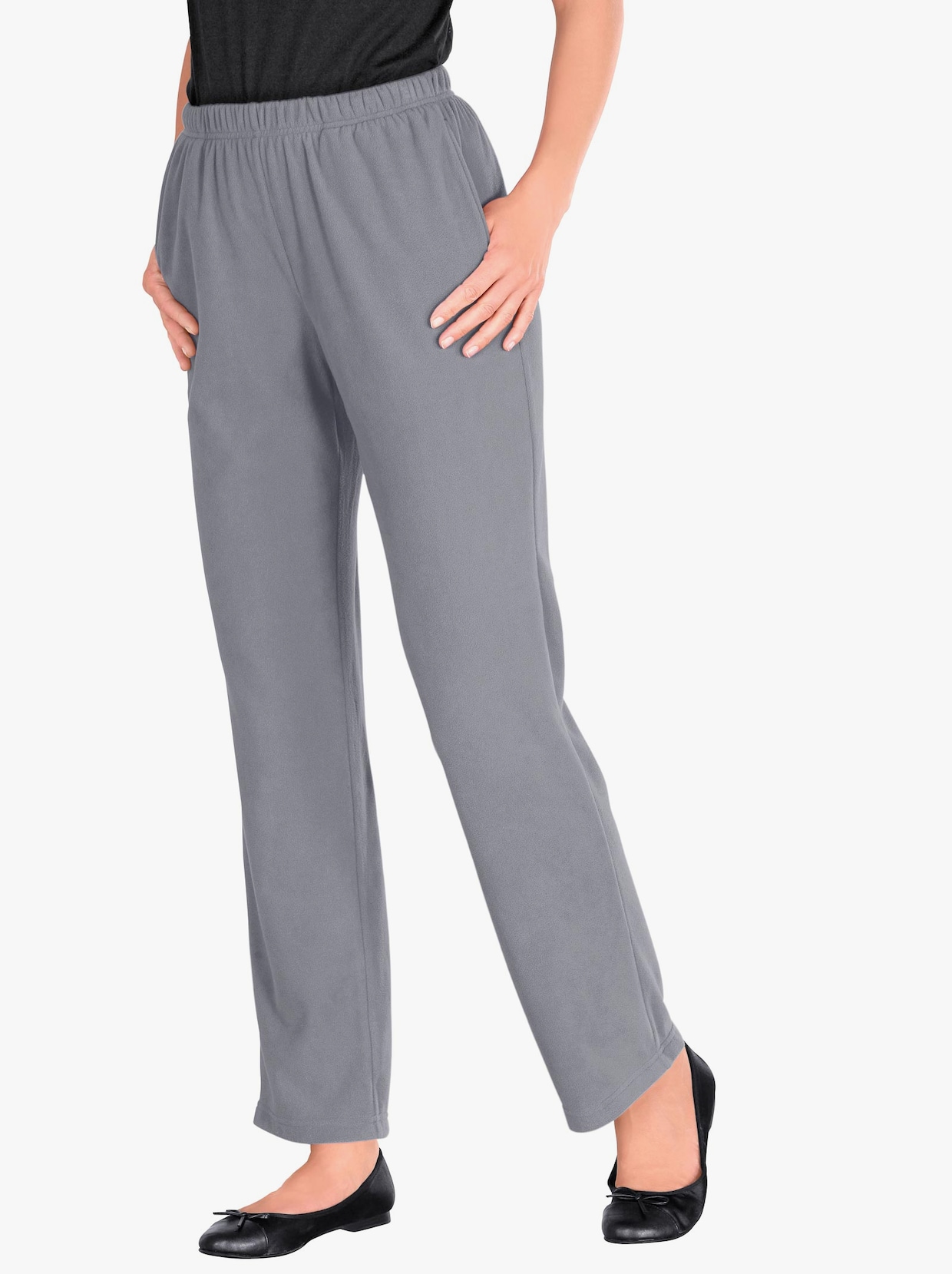 Akiooue Damen Palazzo Hose Palazzo Damenhose Mit We Produktbild-Vorschau 2