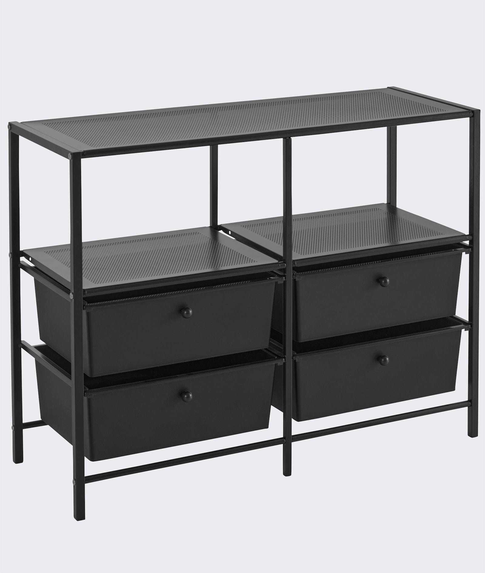 heine home Regal - schwarz